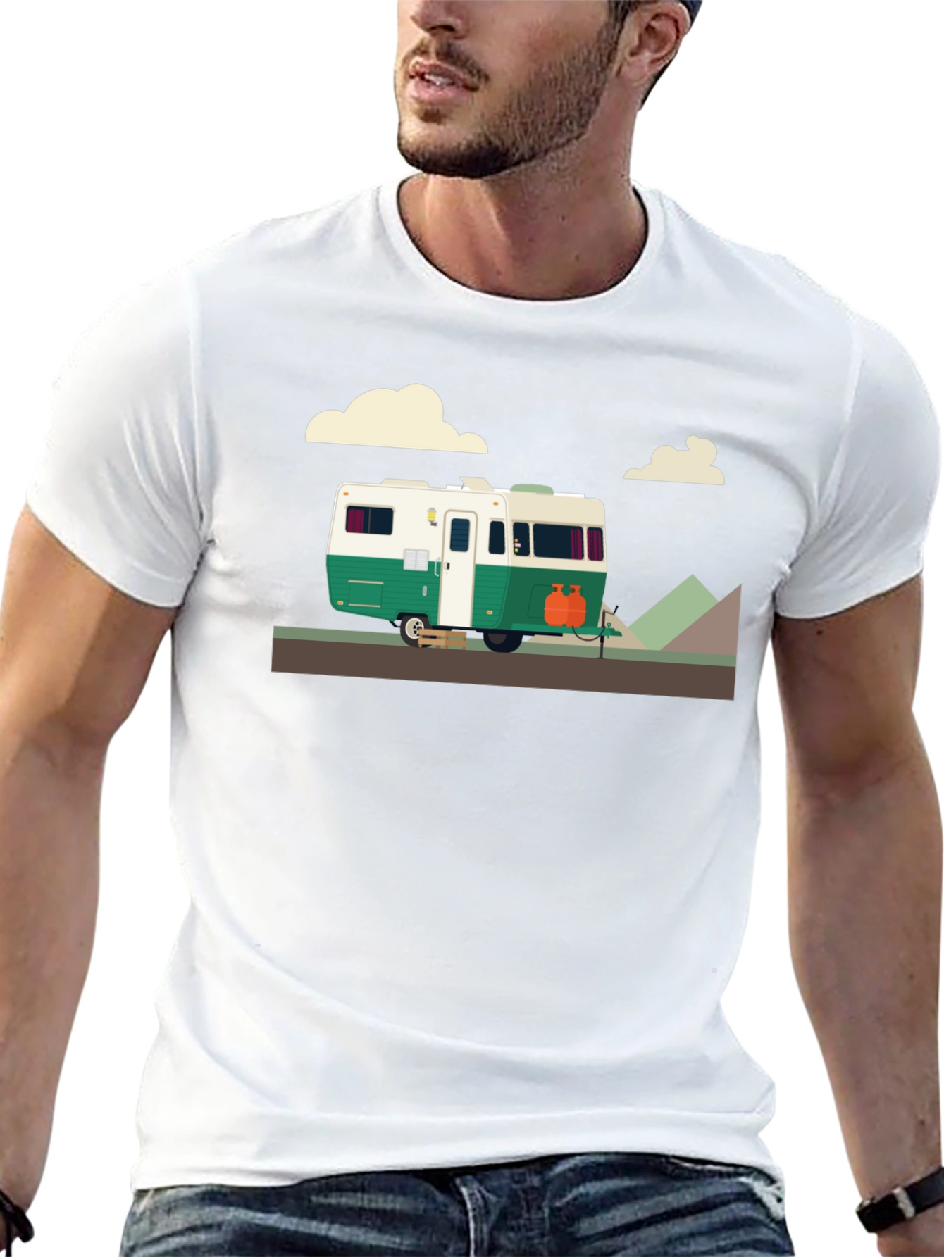 Retro Camper Graphic T-Shirt