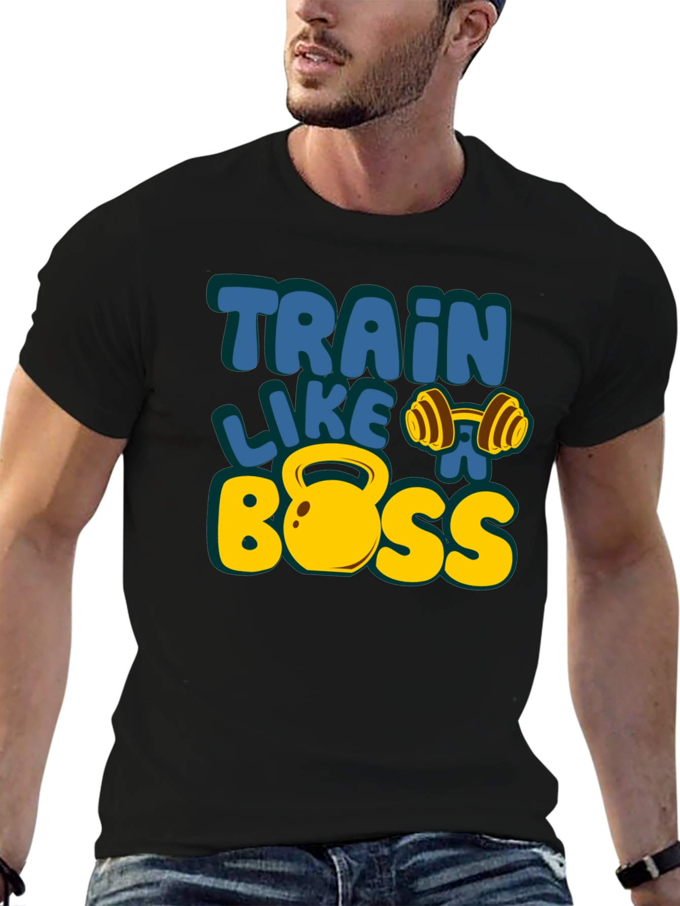 Train Like A Boss Graphic T-Shirt