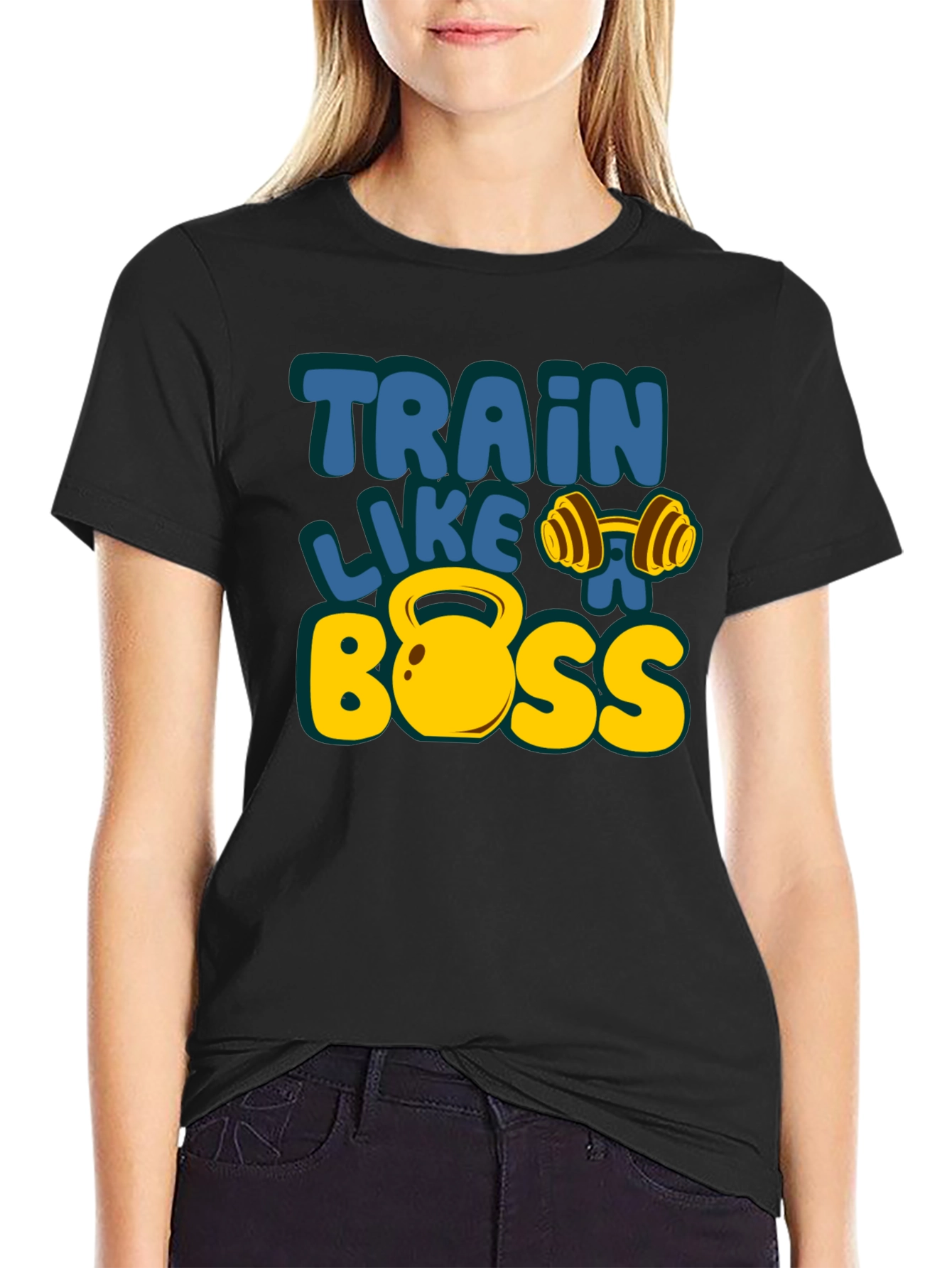 Train Like A Boss Graphic T-Shirt