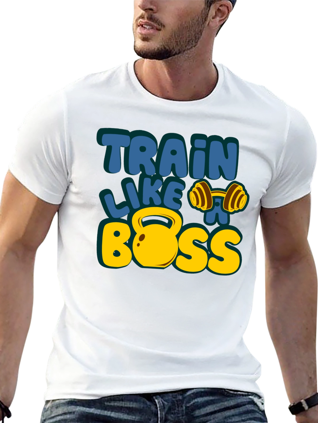 Train Like A Boss Graphic T-Shirt