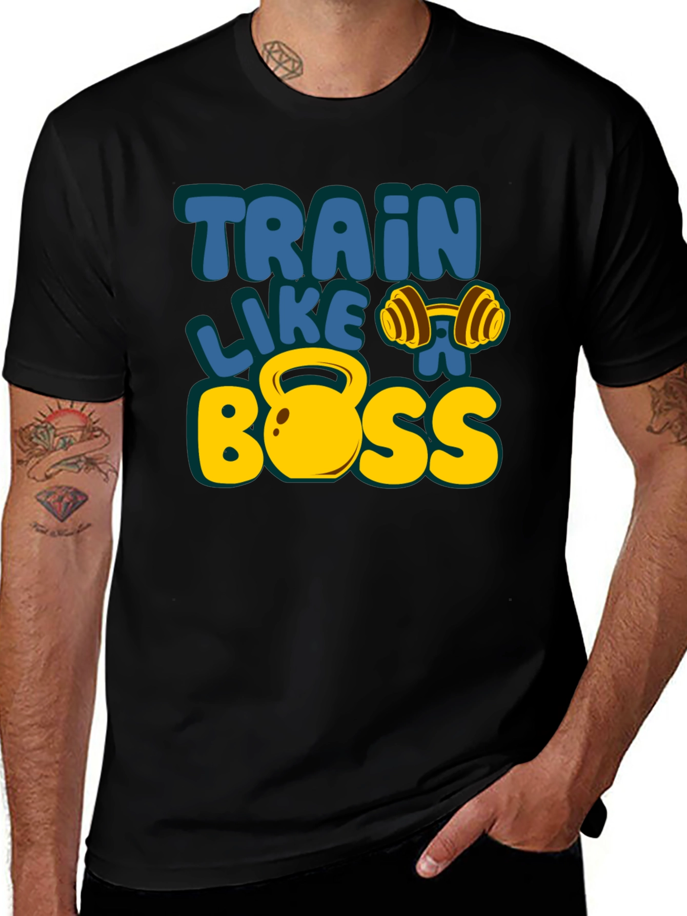 Train Like A Boss Graphic T-Shirt