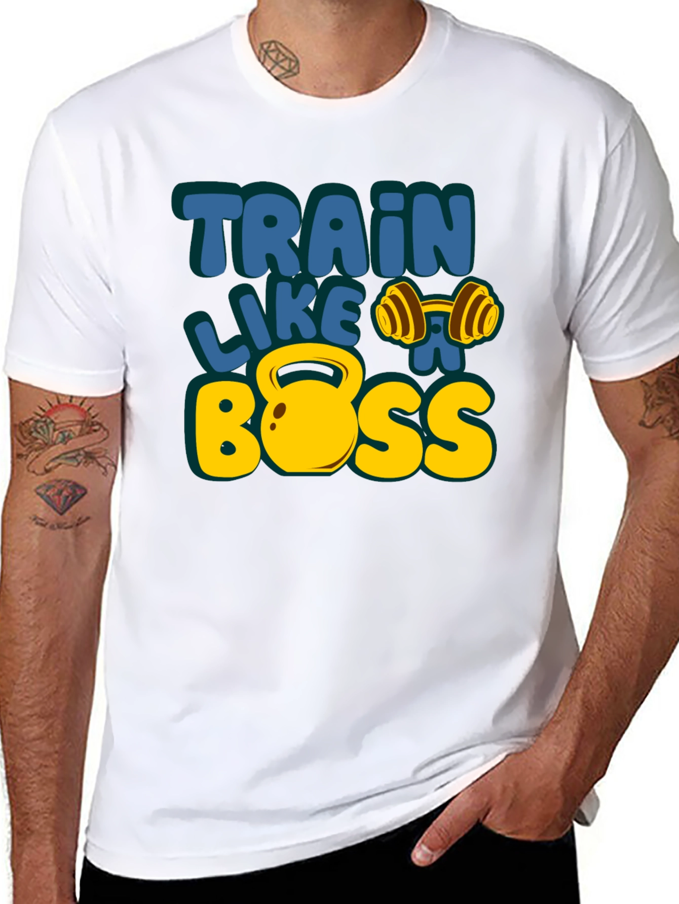 Train Like A Boss Graphic T-Shirt