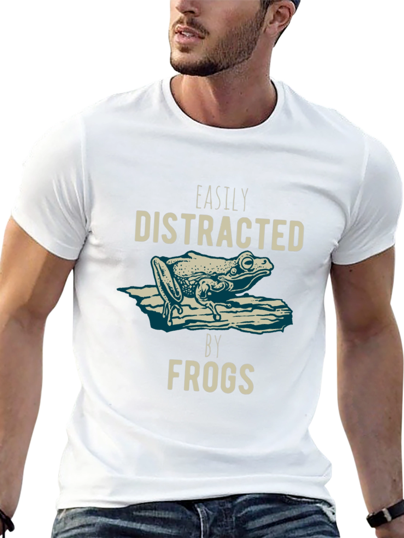 Easily Distracted By Frogs T-Shirt