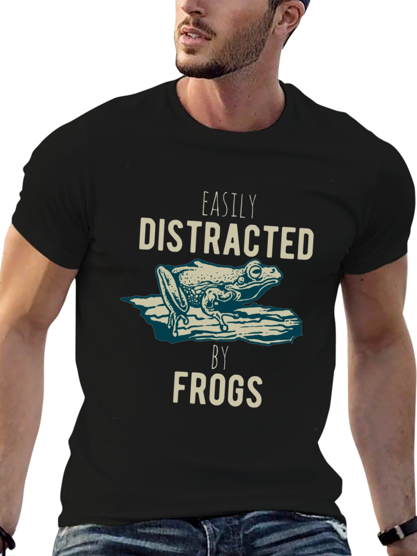 Easily Distracted By Frogs T-Shirt