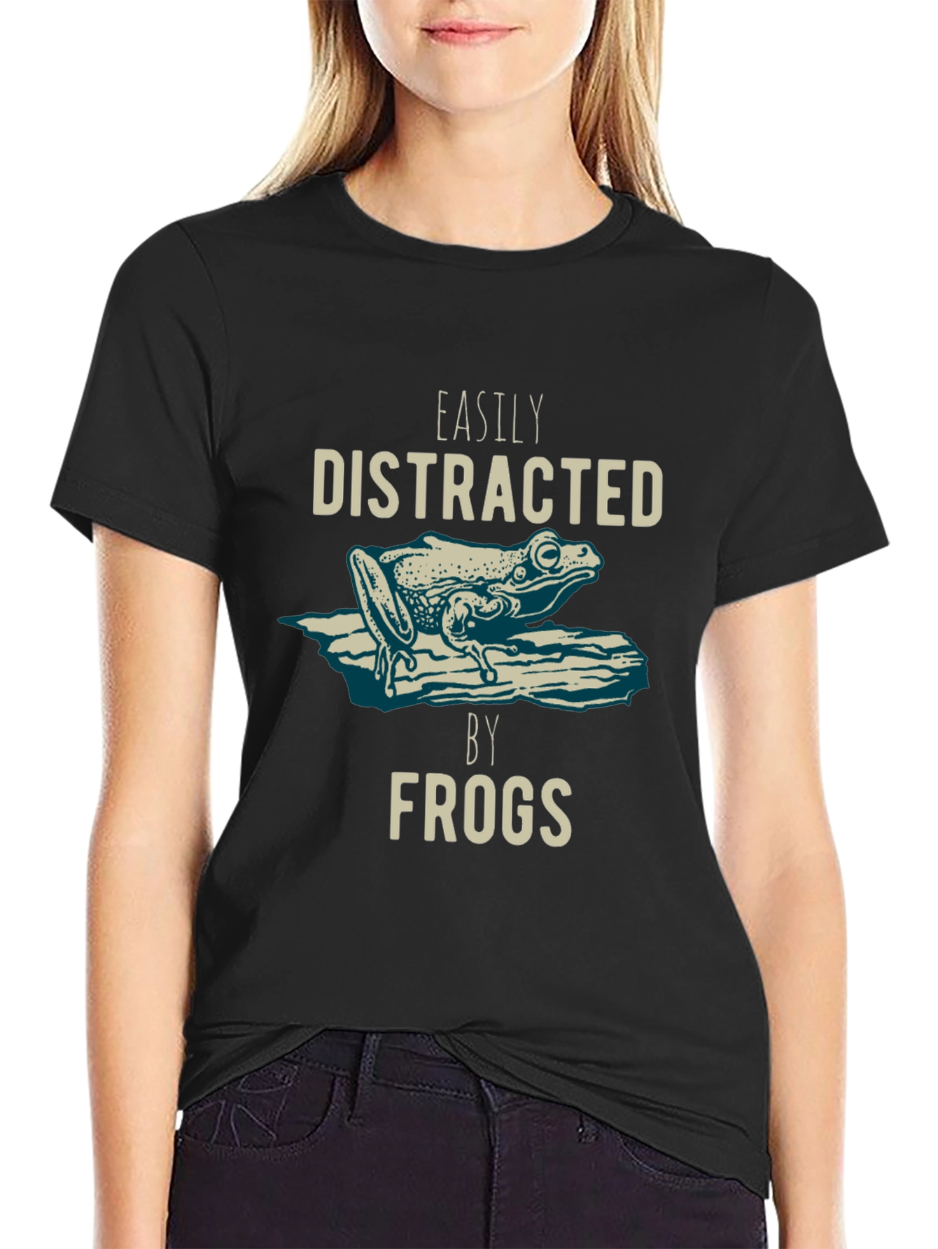 Easily Distracted By Frogs T-Shirt