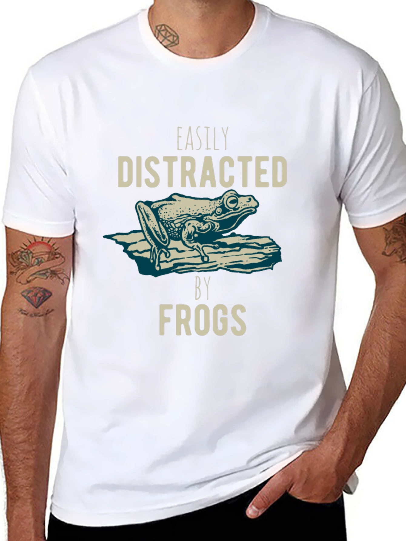 Easily Distracted By Frogs T-Shirt