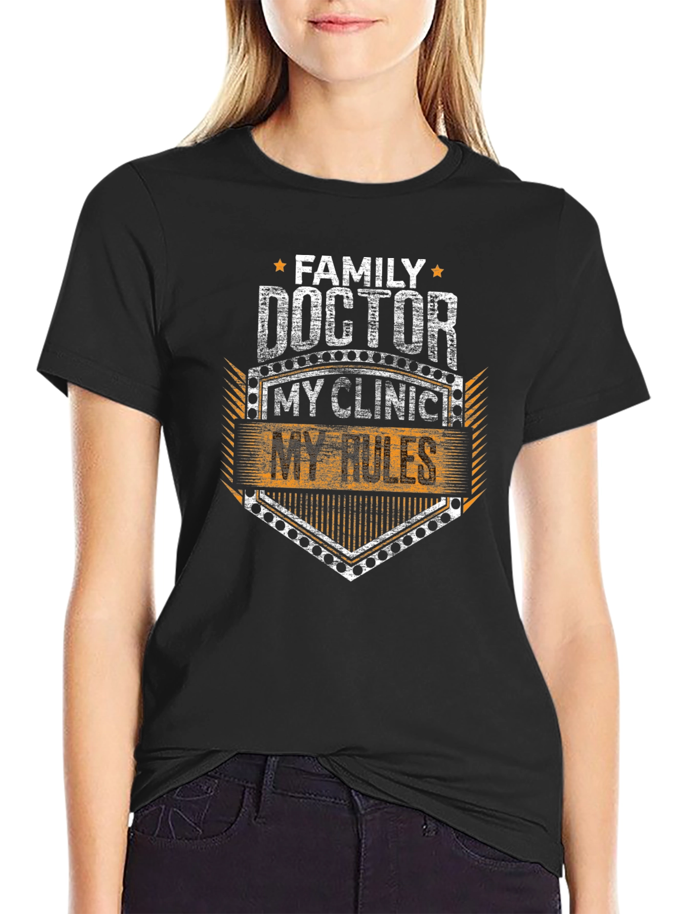 Family Doctor T-Shirt - My Clinic My Rules