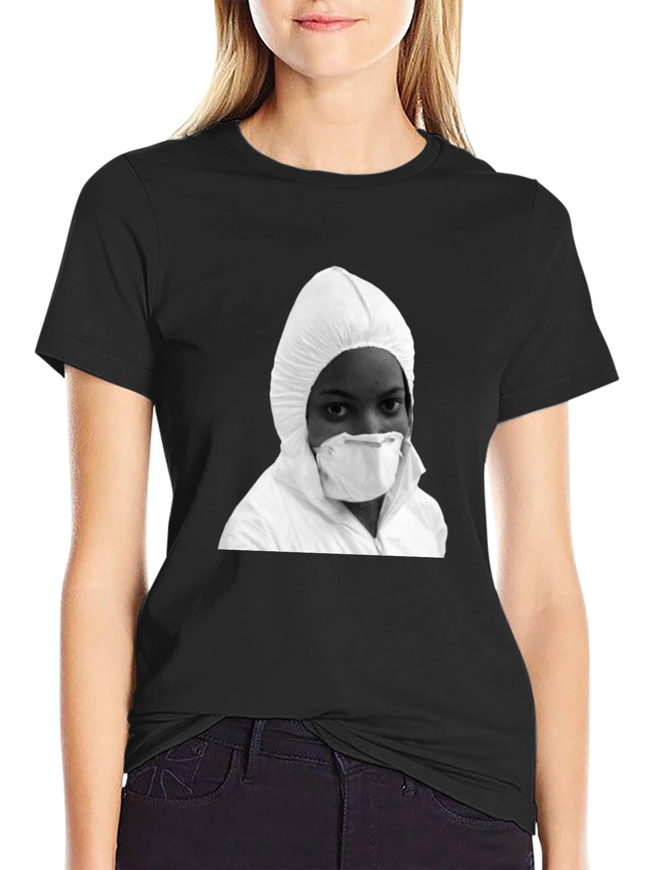 Hazmat Style Graphic T-Shirt - Bold Streetwear