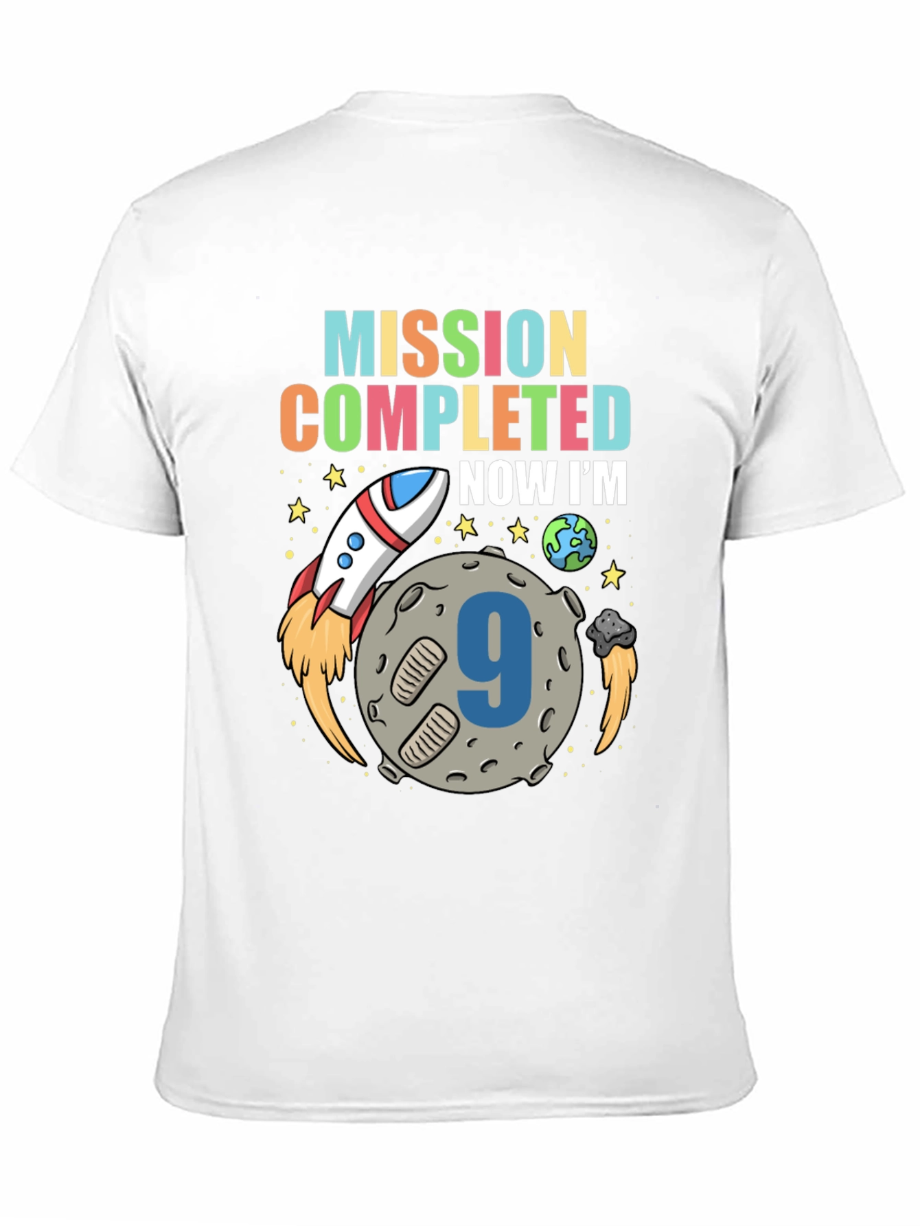 Mission Completed Birthday Boy T-shirt