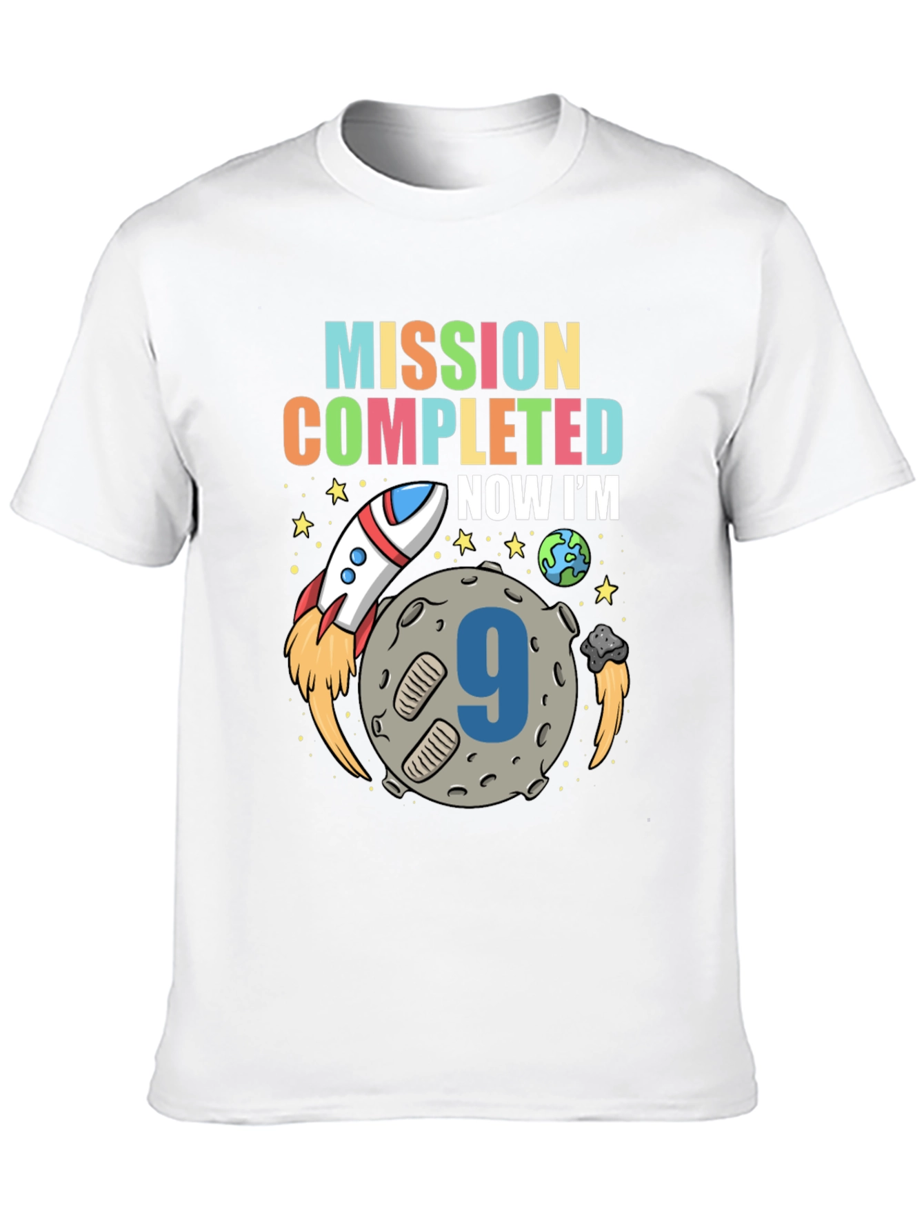 Mission Completed Birthday Boy T-shirt