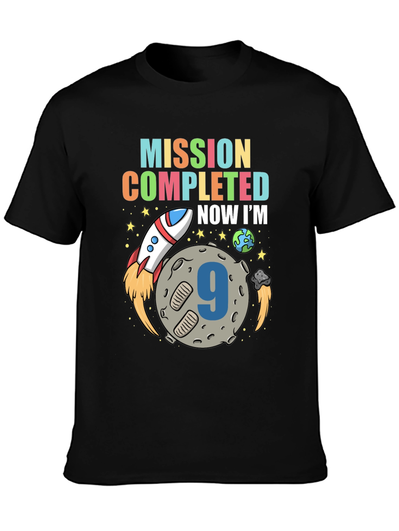 Mission Completed Birthday Boy T-shirt