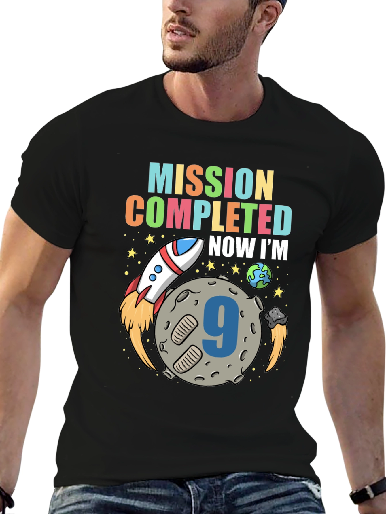 Mission Completed Birthday Boy T-shirt