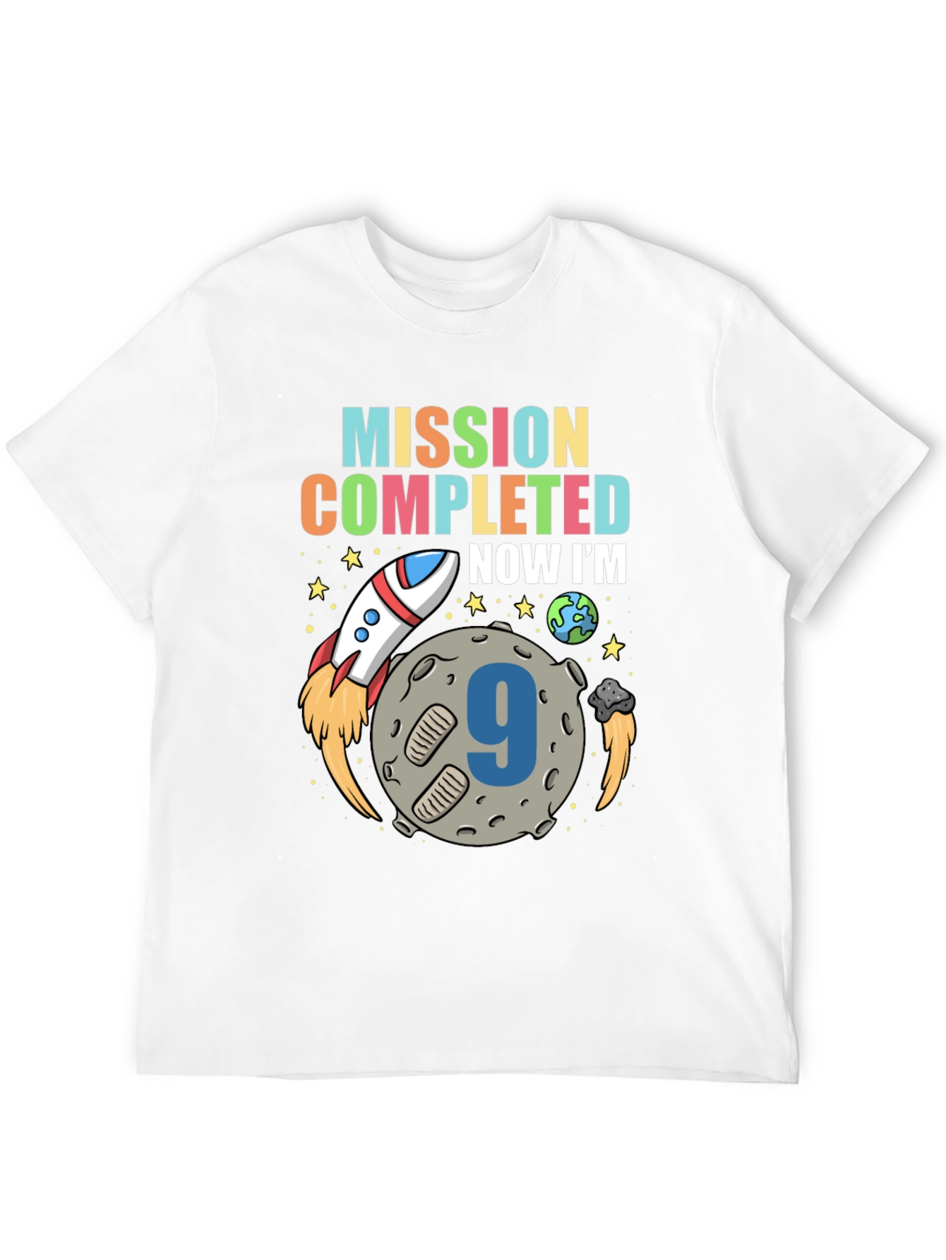 Mission Completed Birthday Boy T-shirt