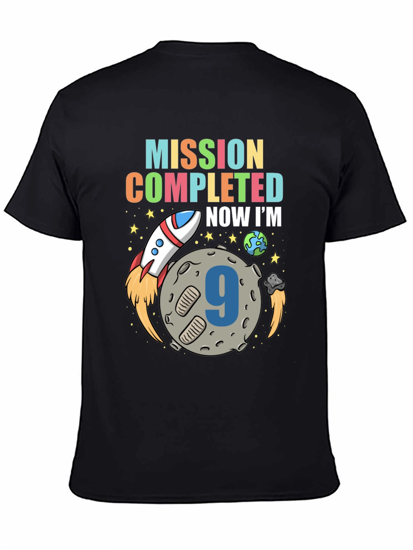 Mission Completed Birthday Boy T-shirt