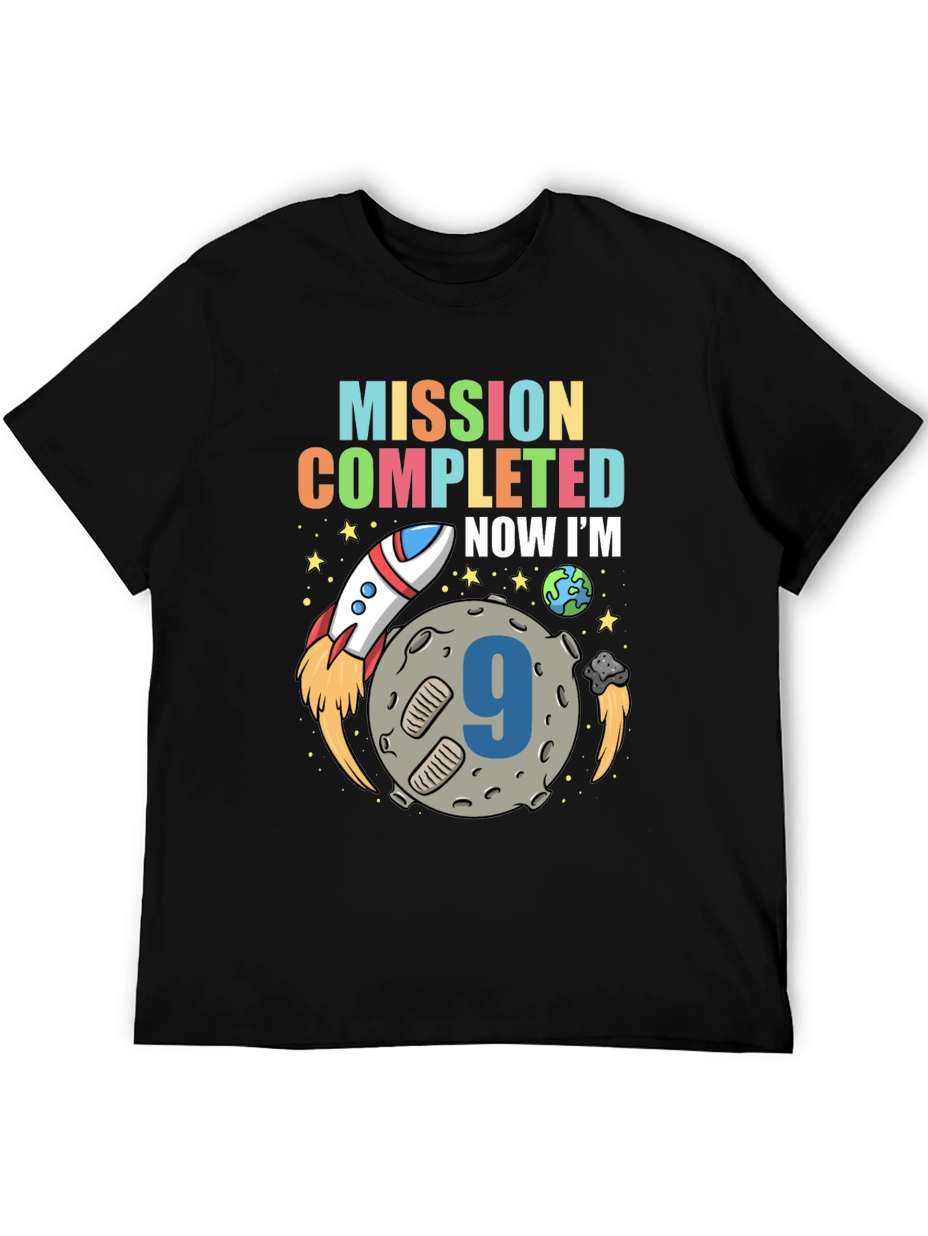 Mission Completed Birthday Boy T-shirt