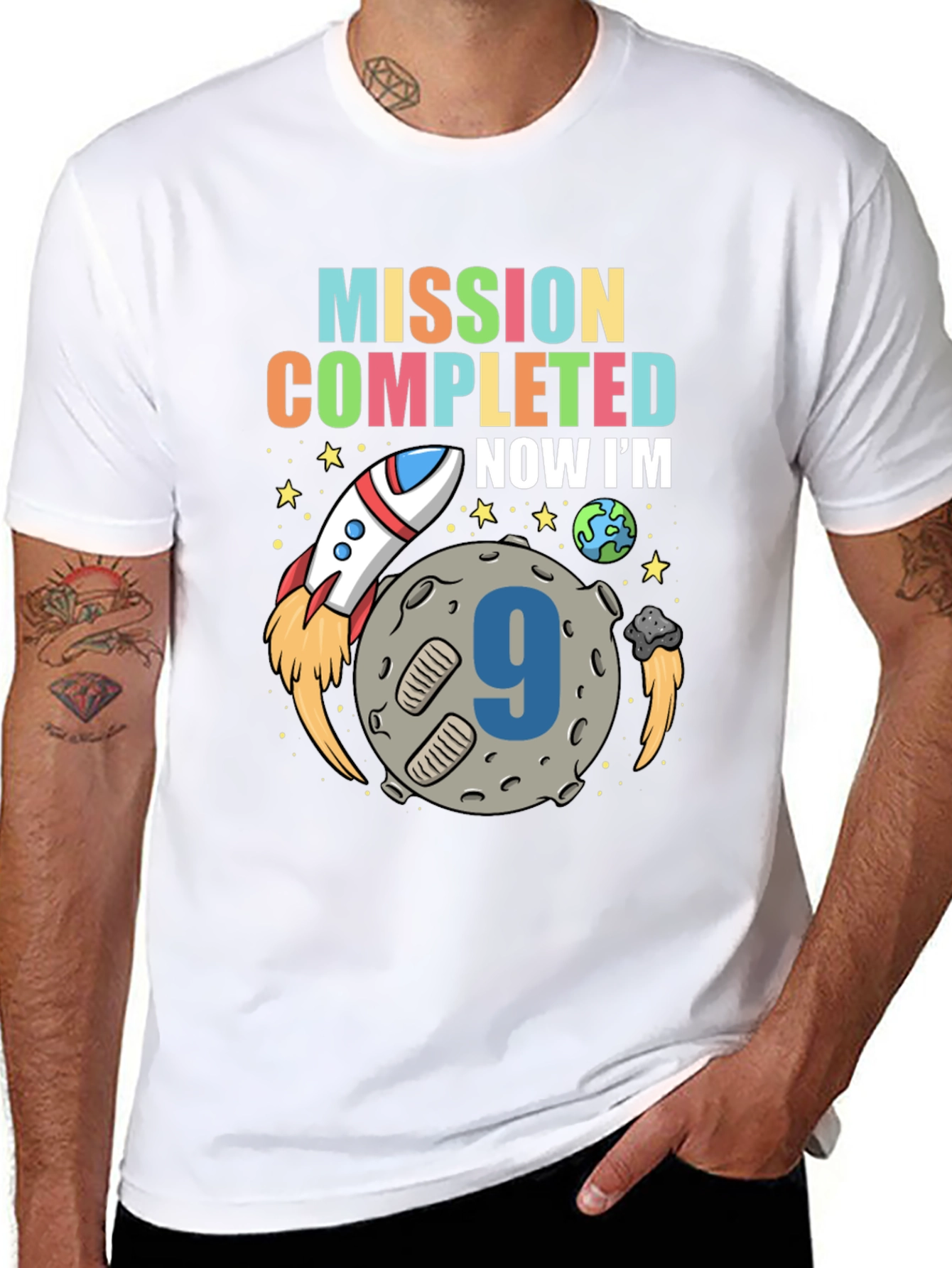 Mission Completed Birthday Boy T-shirt