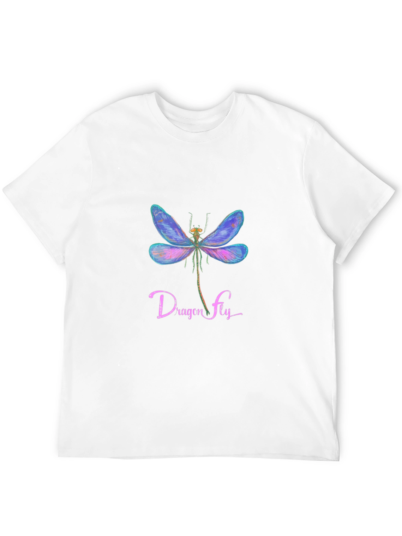Dragonfly Graphic Black T-Shirt