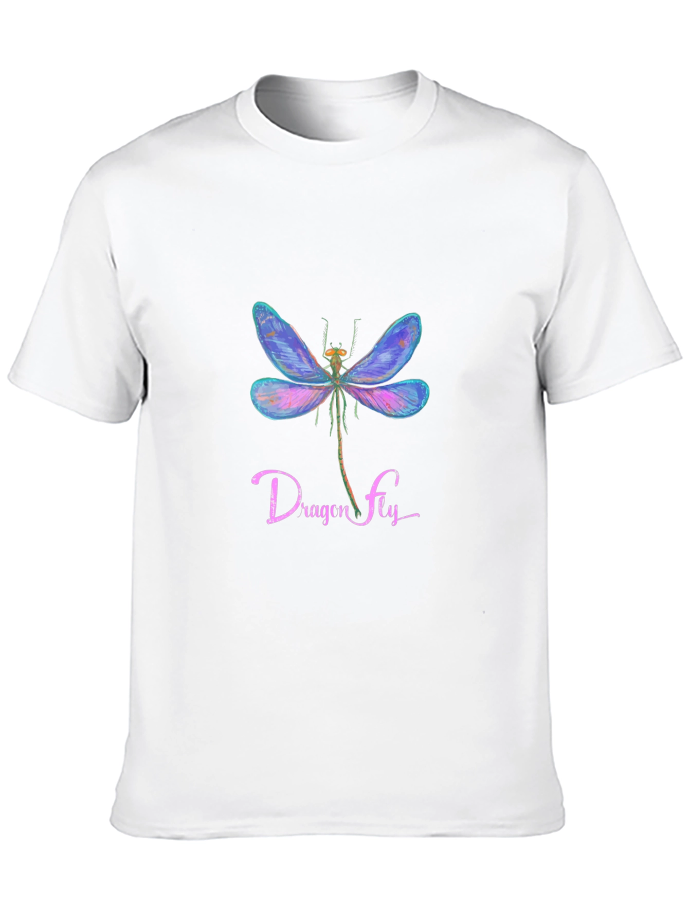 Dragonfly Graphic Black T-Shirt
