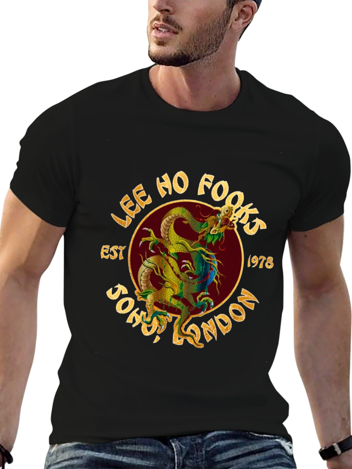 Lee Ho Fooks Est 1978 Dragon T-Shirt