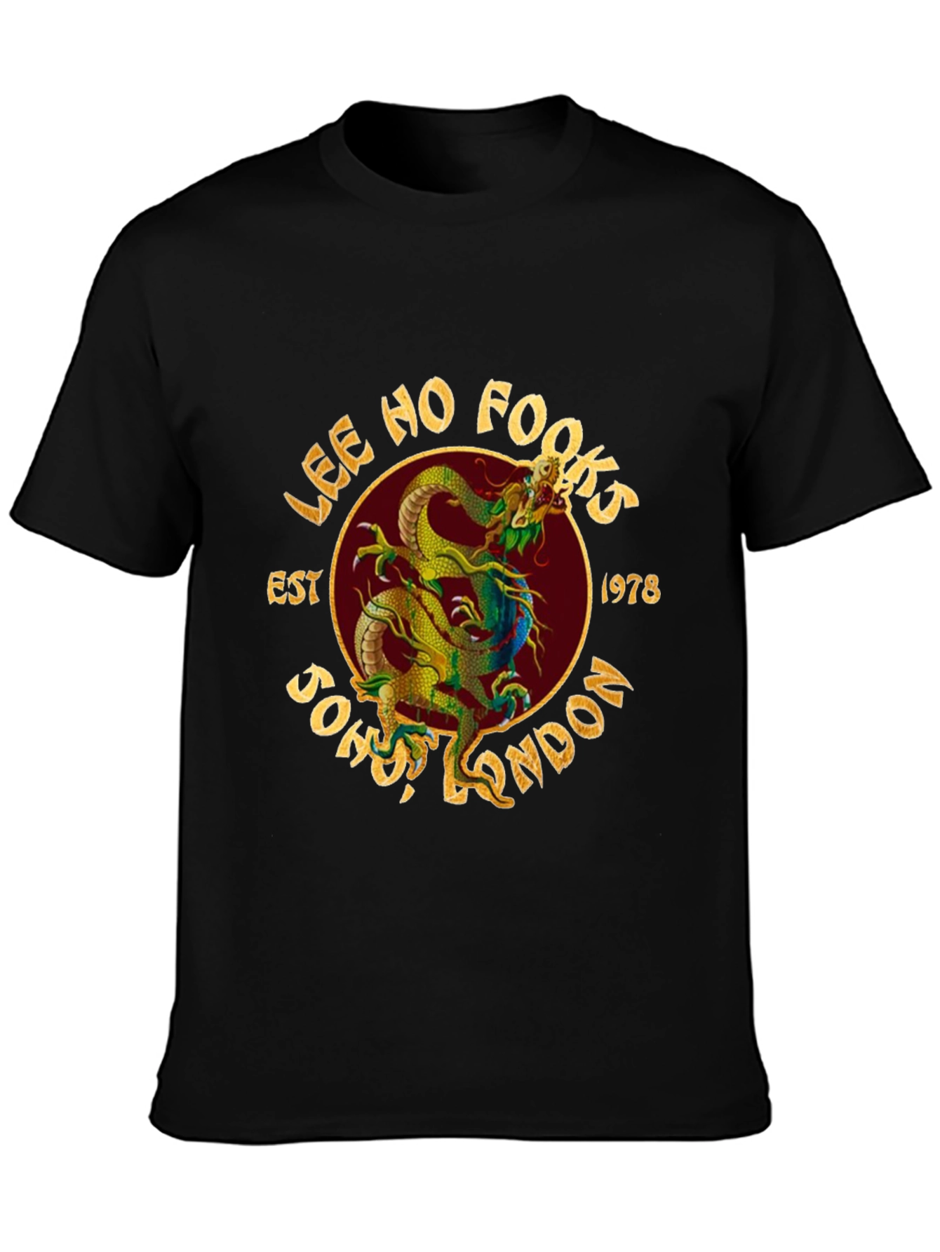 Lee Ho Fooks Est 1978 Dragon T-Shirt
