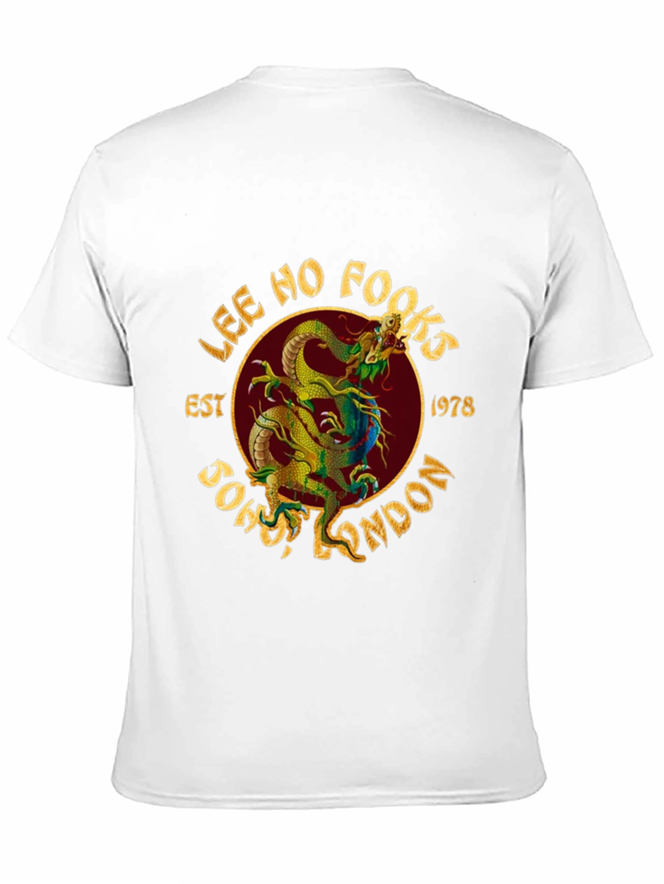 Lee Ho Fooks Est 1978 Dragon T-Shirt