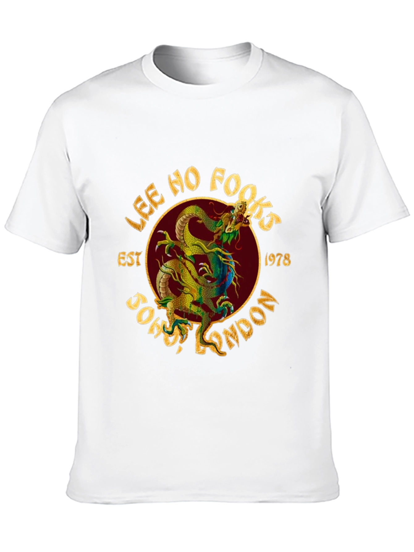 Lee Ho Fooks Est 1978 Dragon T-Shirt