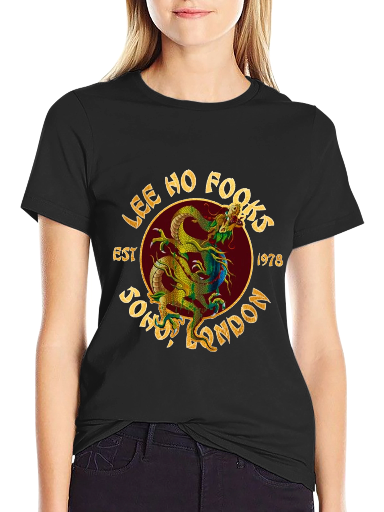 Lee Ho Fooks Est 1978 Dragon T-Shirt
