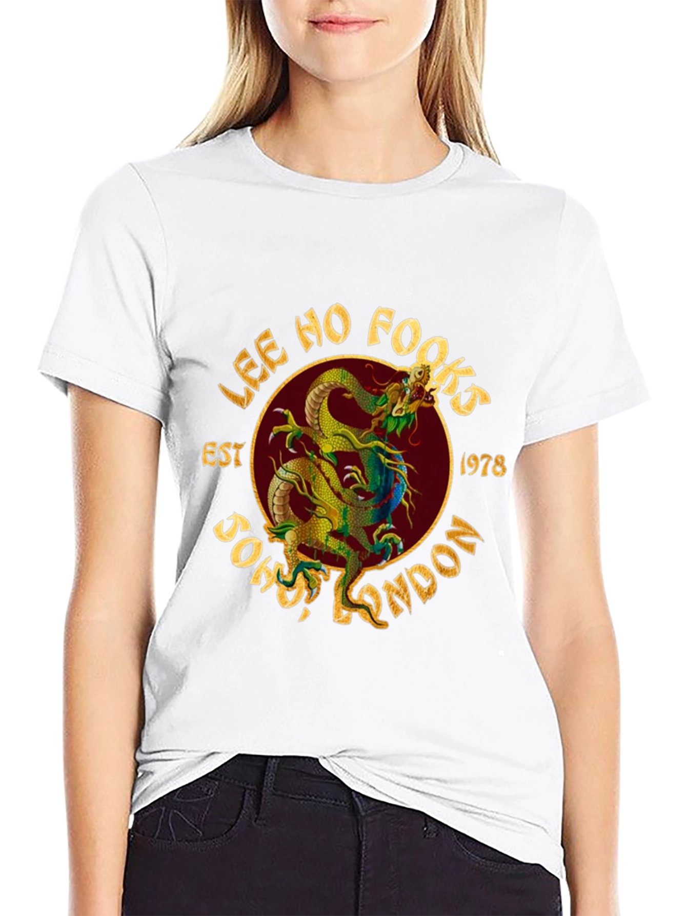 Lee Ho Fooks Est 1978 Dragon T-Shirt