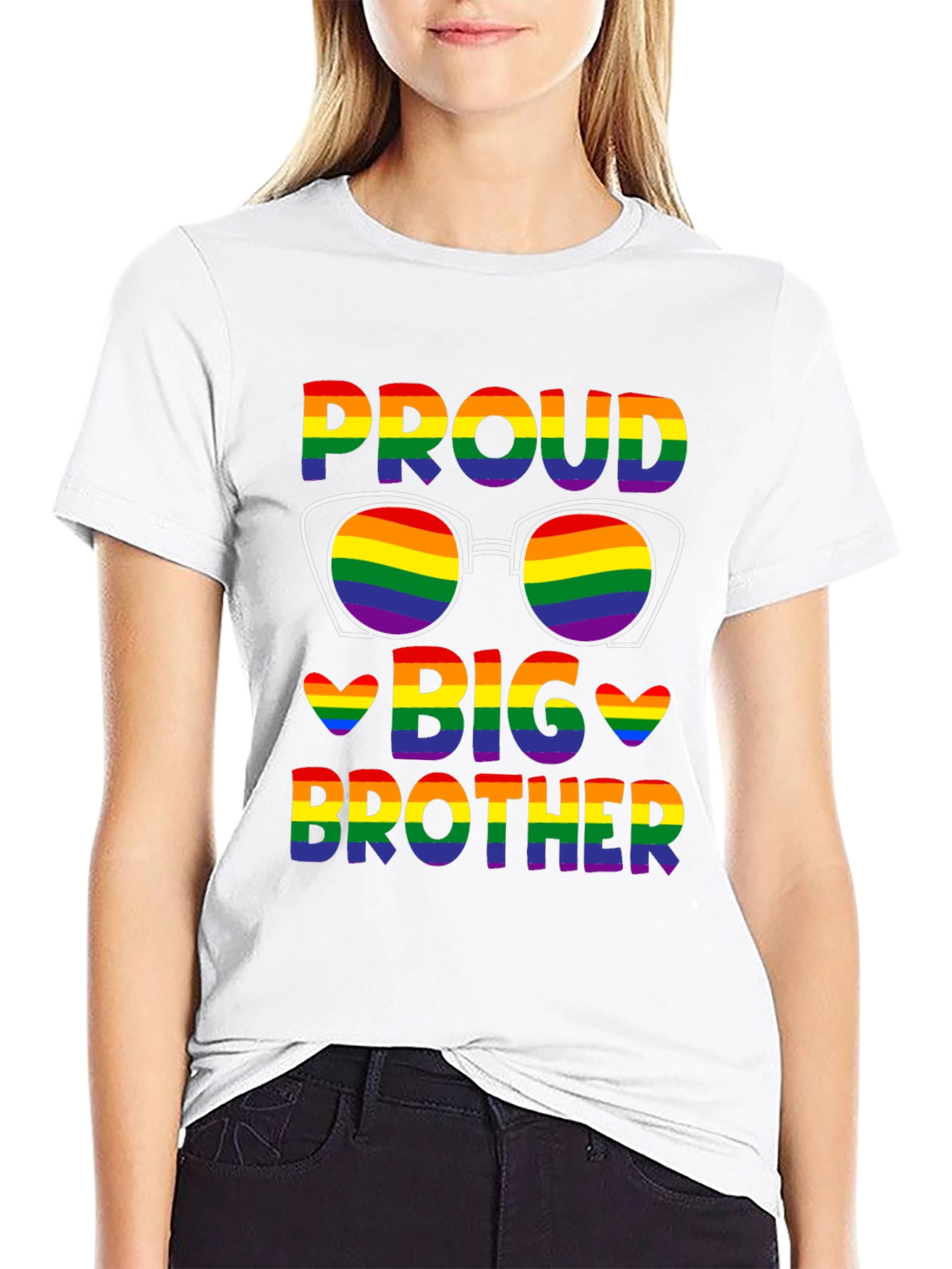 Proud Big Brother Rainbow Pride LGBTQ+ T-Shirt