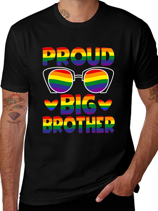 Proud Big Brother Rainbow Pride LGBTQ+ T-Shirt