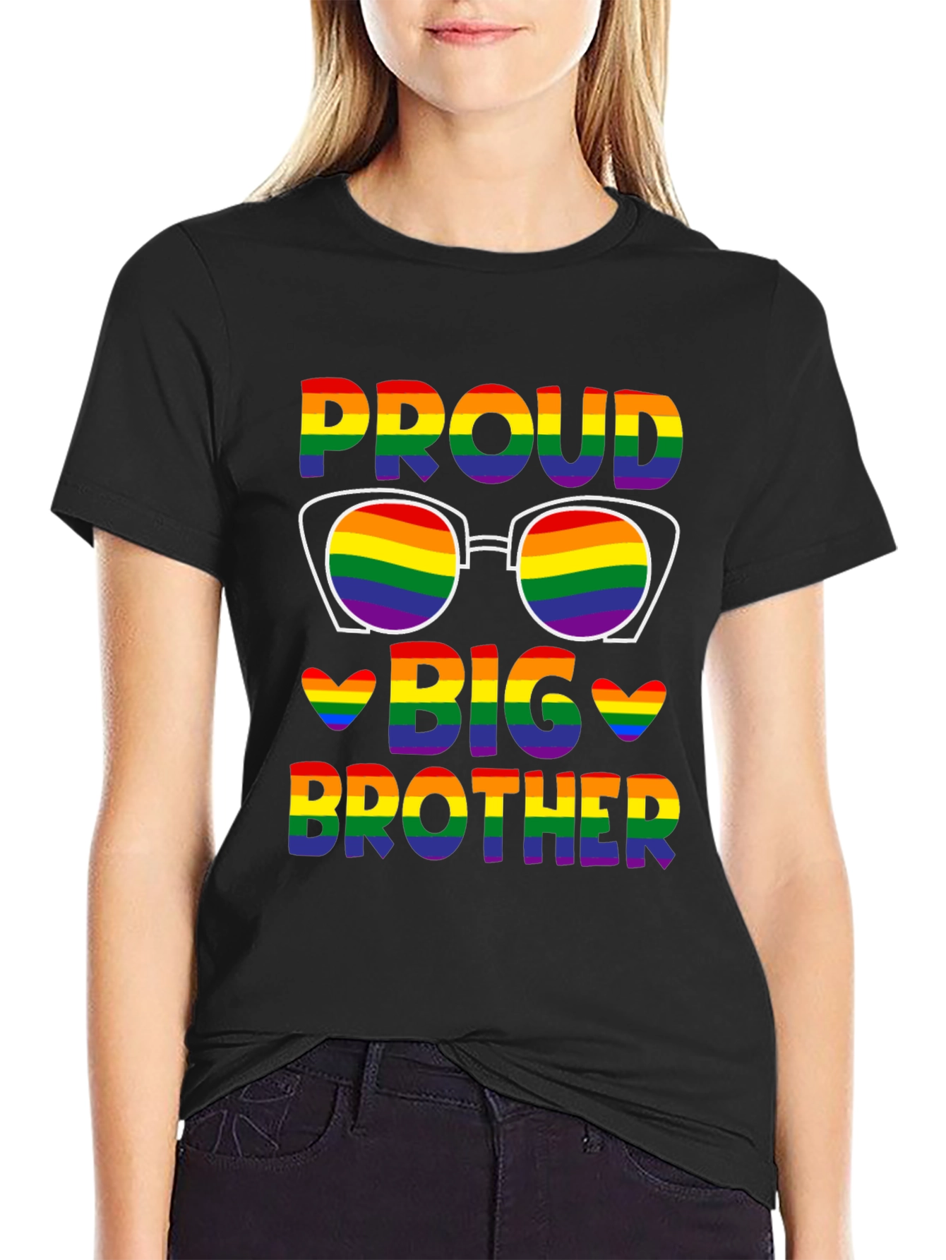 Proud Big Brother Rainbow Pride LGBTQ+ T-Shirt