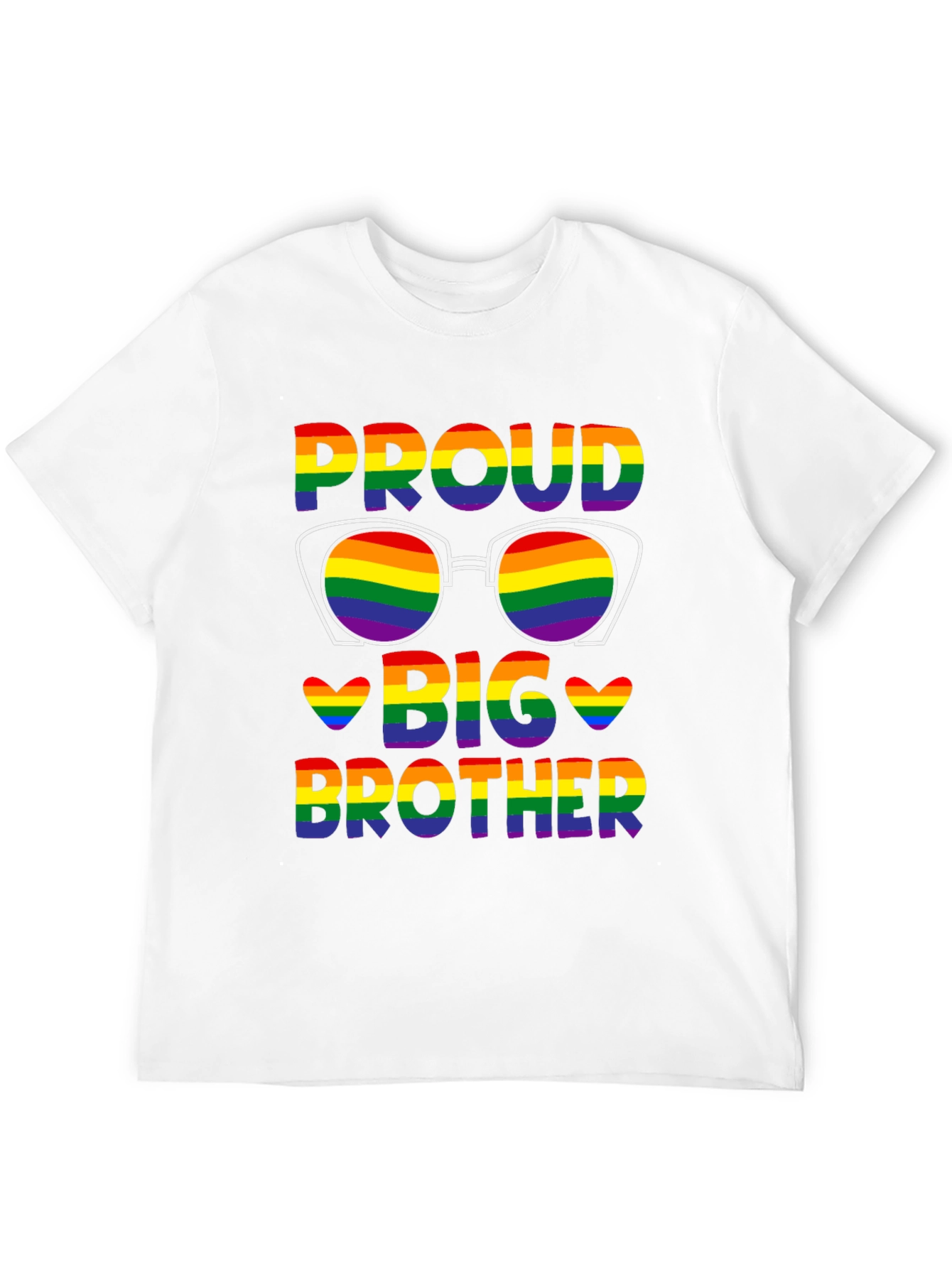 Proud Big Brother Rainbow Pride LGBTQ+ T-Shirt