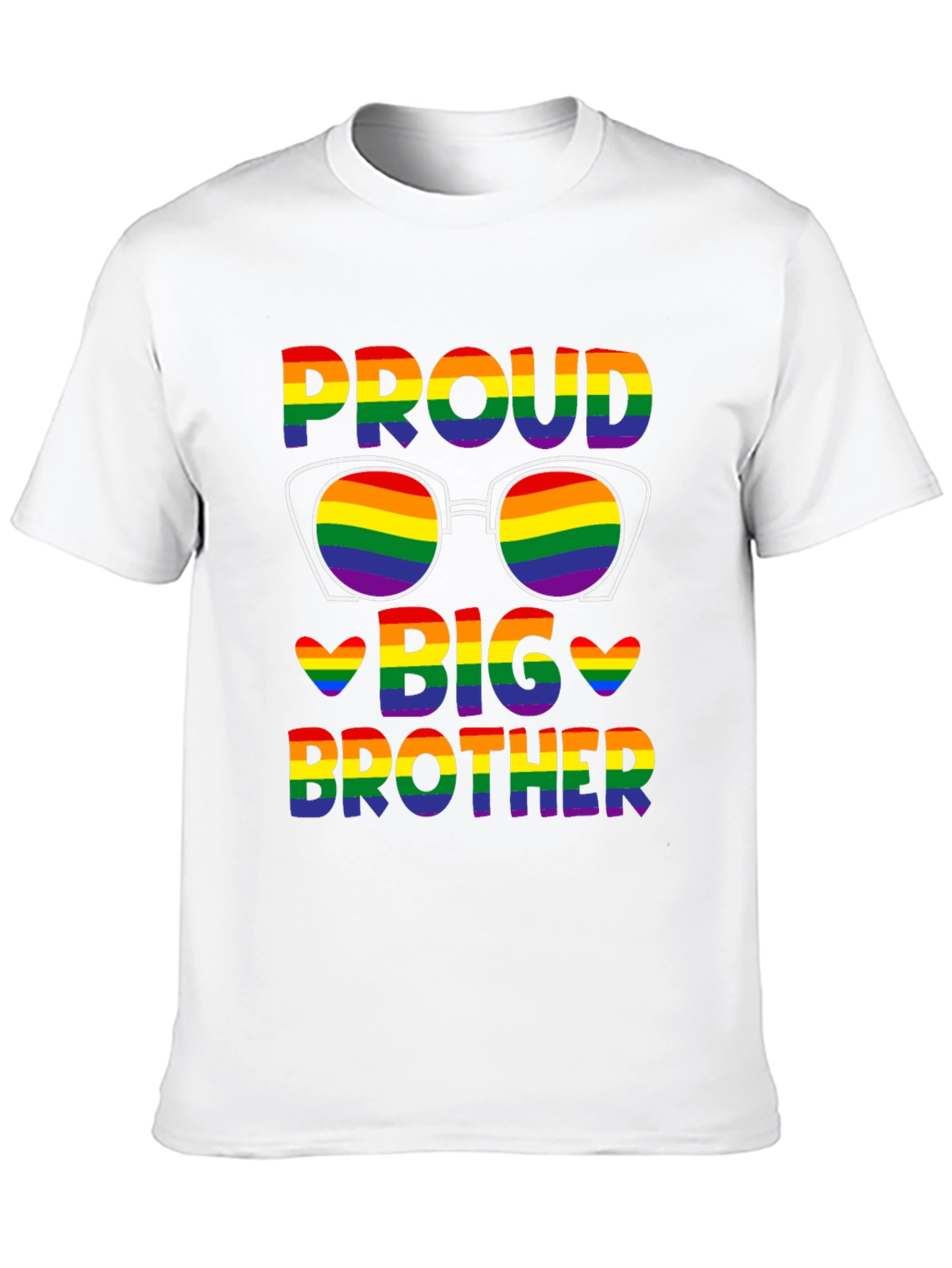 Proud Big Brother Rainbow Pride LGBTQ+ T-Shirt