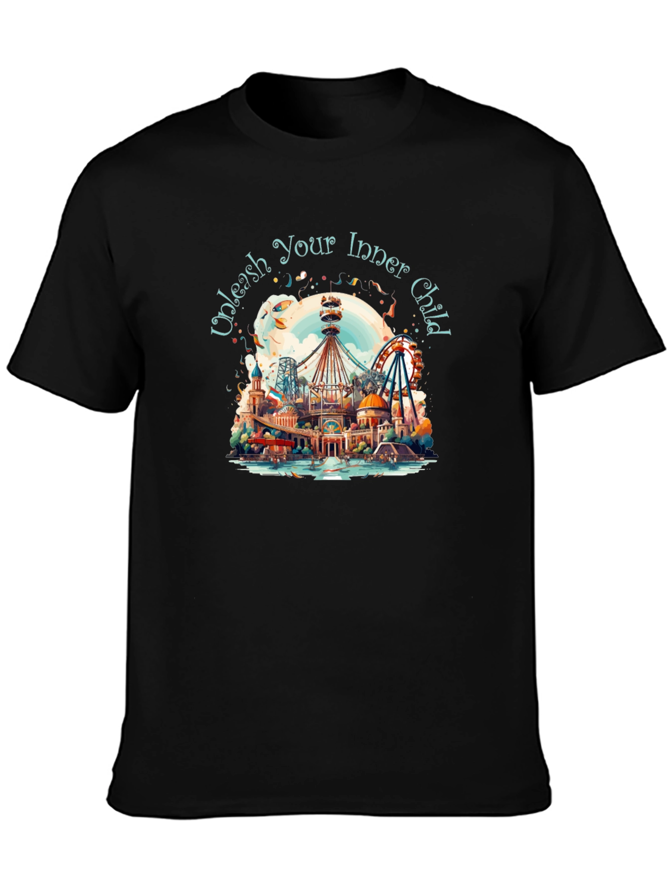 Unleash Your Inner Child Black T-Shirt