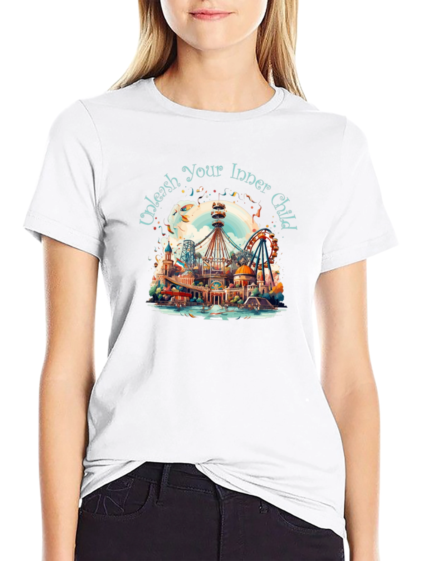 Unleash Your Inner Child Black T-Shirt