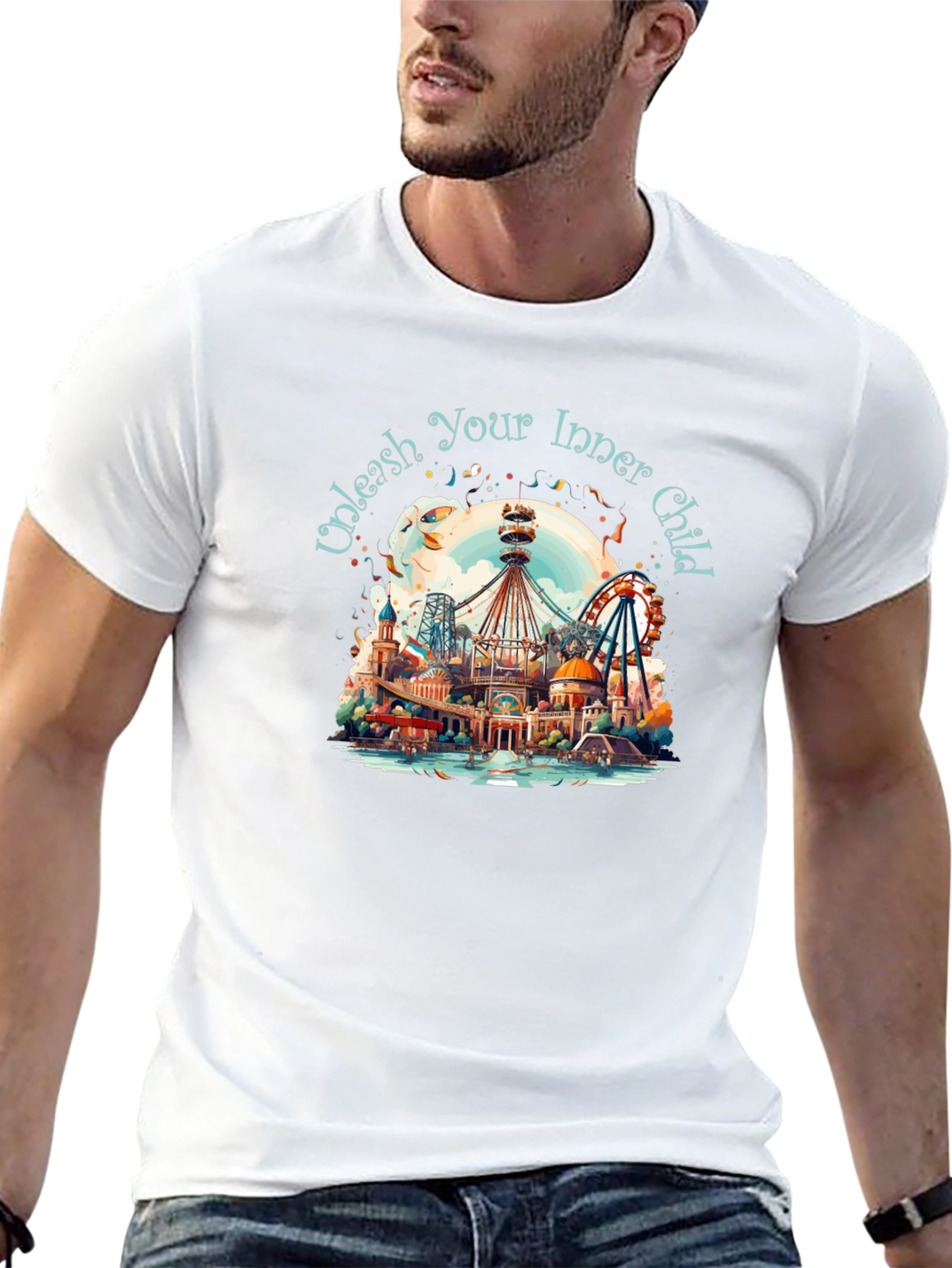 Unleash Your Inner Child Black T-Shirt