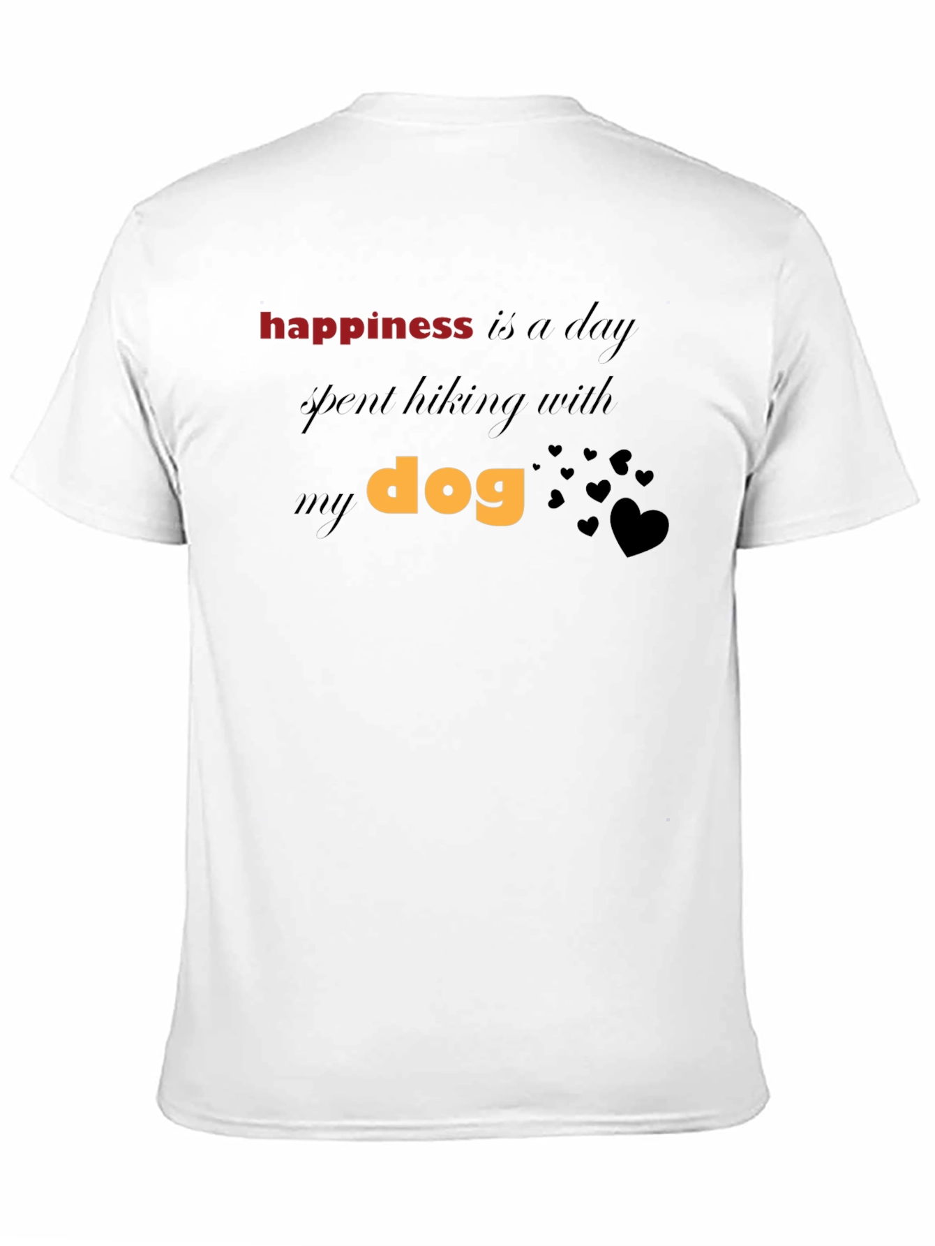 Happiness Hiking Dog T-Shirt