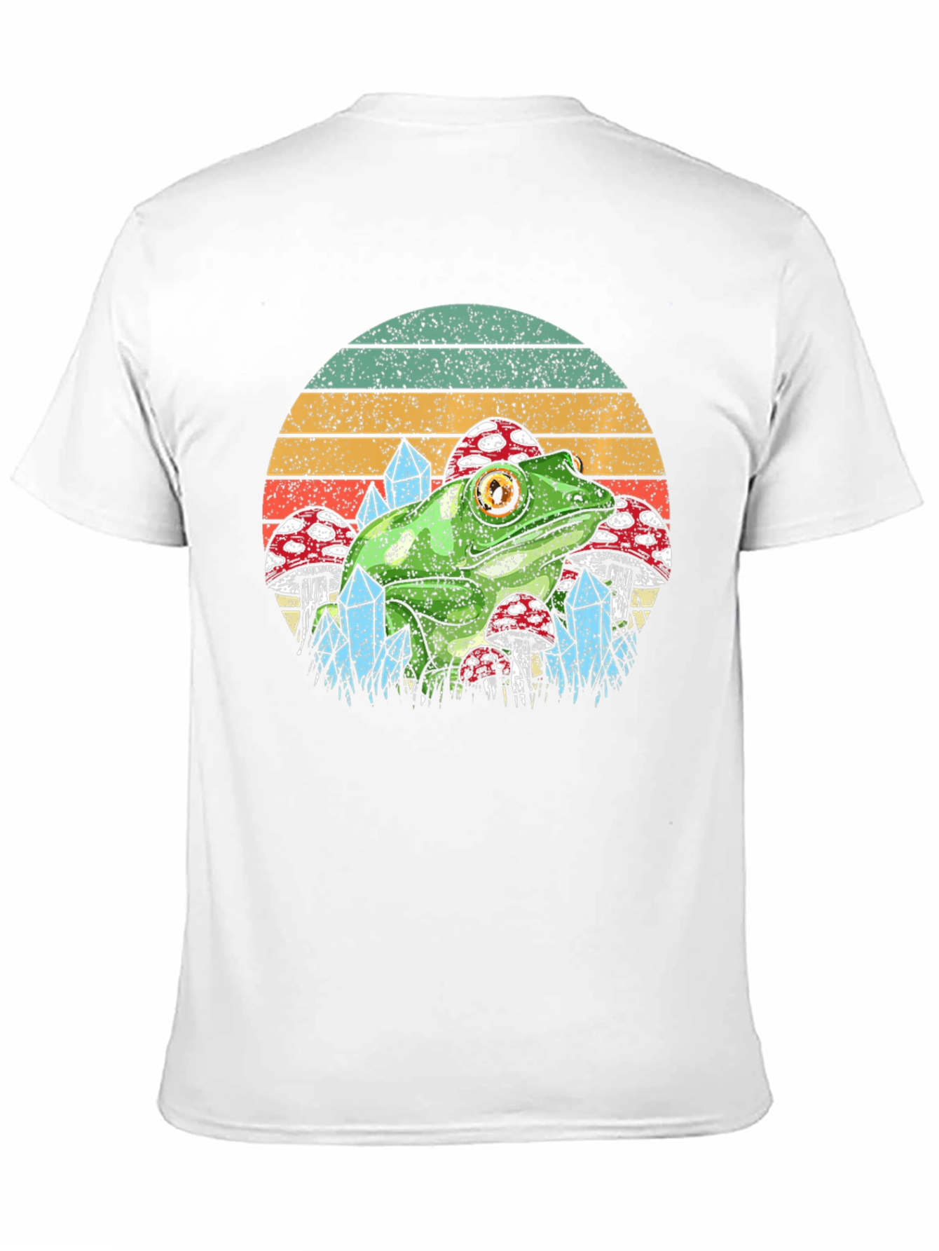 Frog & Mushroom T-Shirt - Nature Aesthetic Tee