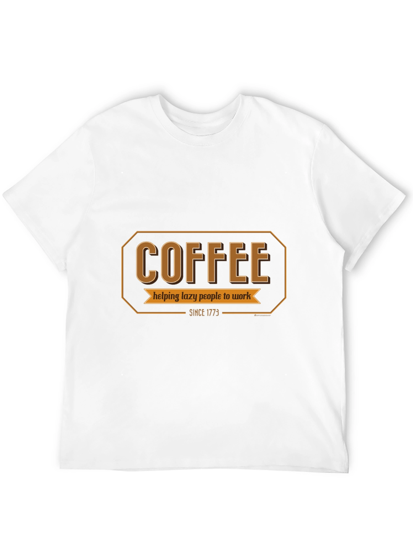 Coffee Helping Lazy People Work T-Shirt