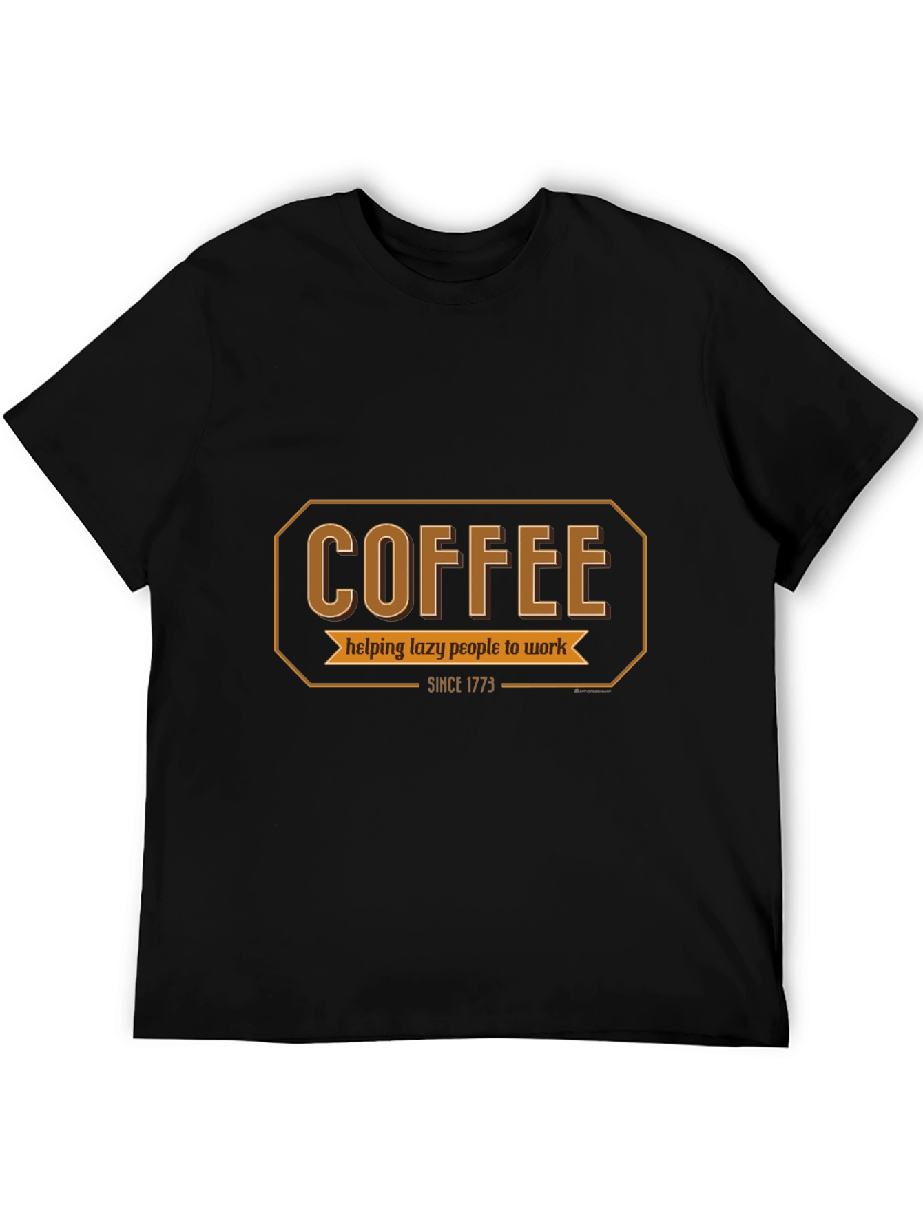 Coffee Helping Lazy People Work T-Shirt