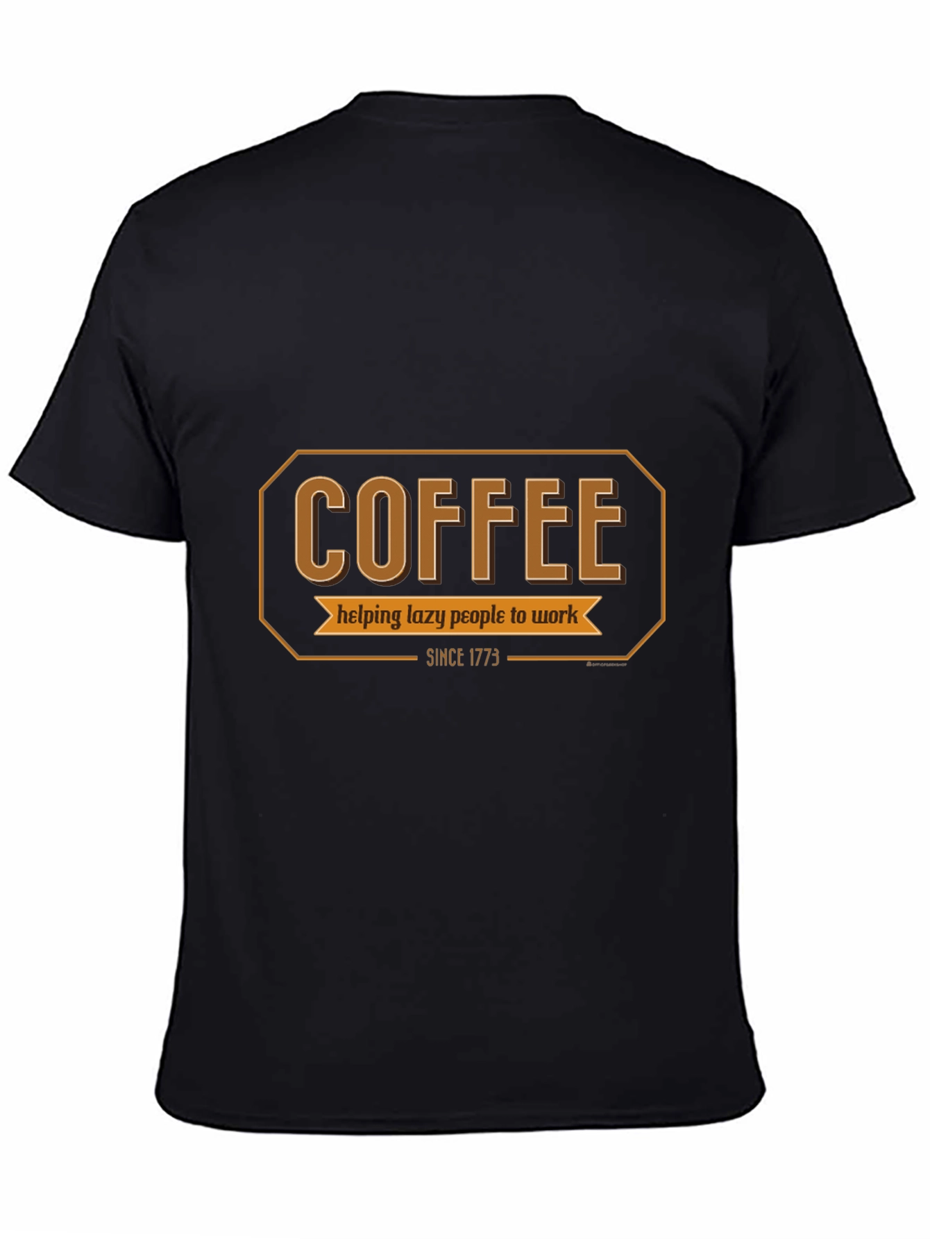 Coffee Helping Lazy People Work T-Shirt