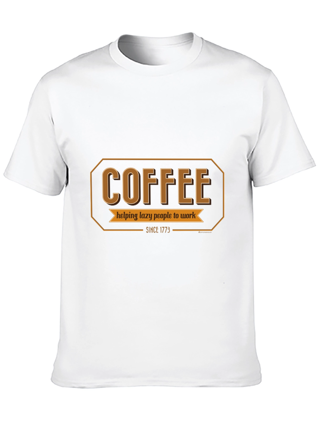 Coffee Helping Lazy People Work T-Shirt