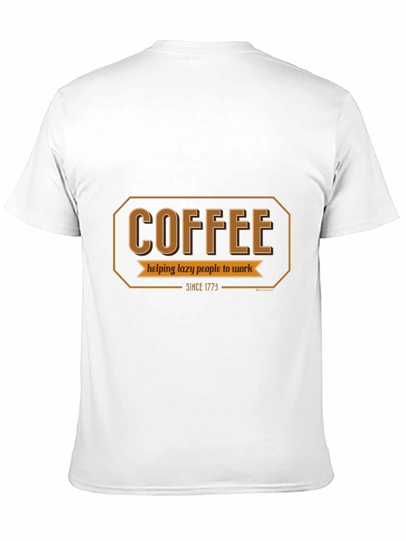 Coffee Helping Lazy People Work T-Shirt