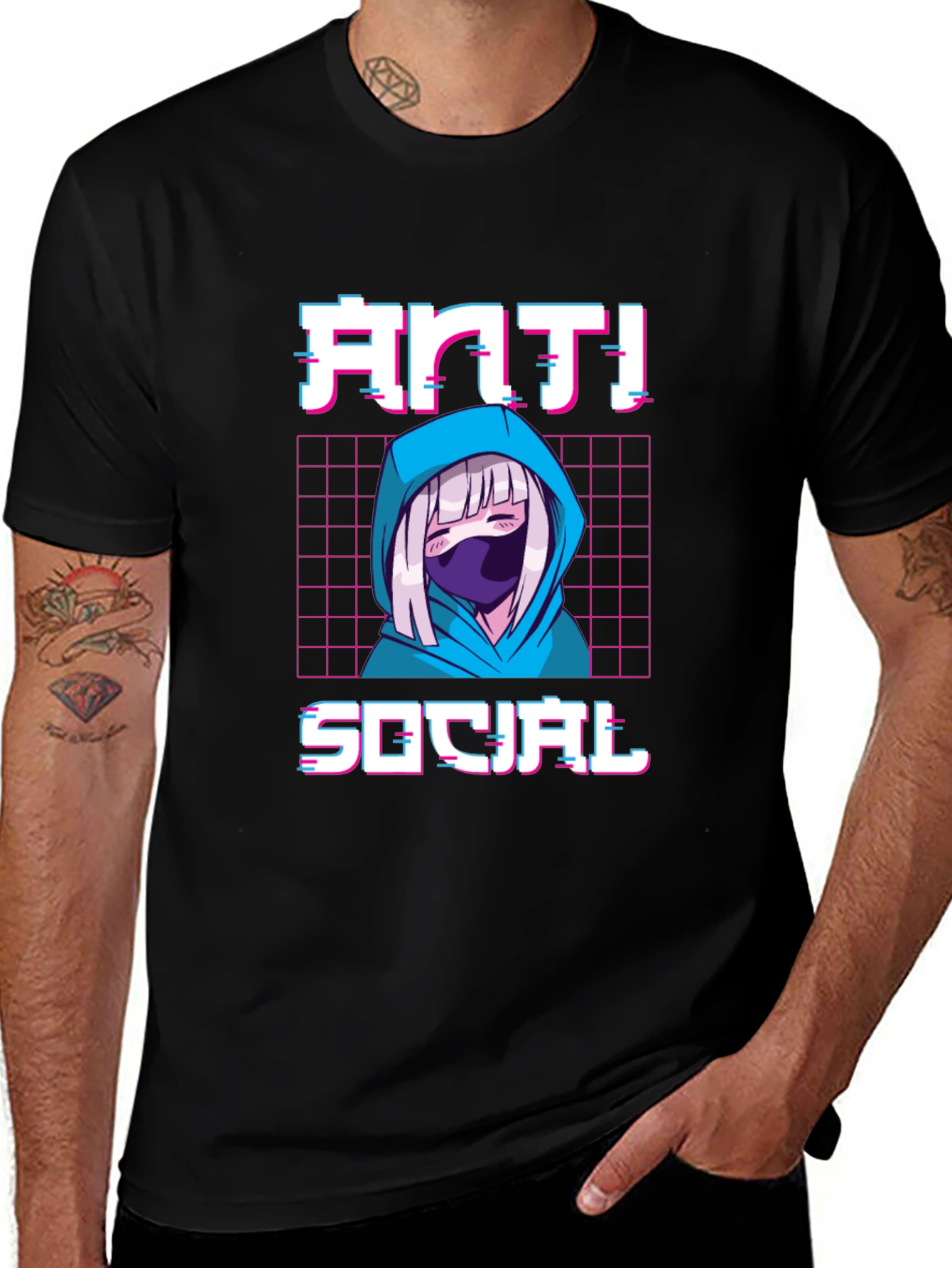 Anti Social Anime T-Shirt