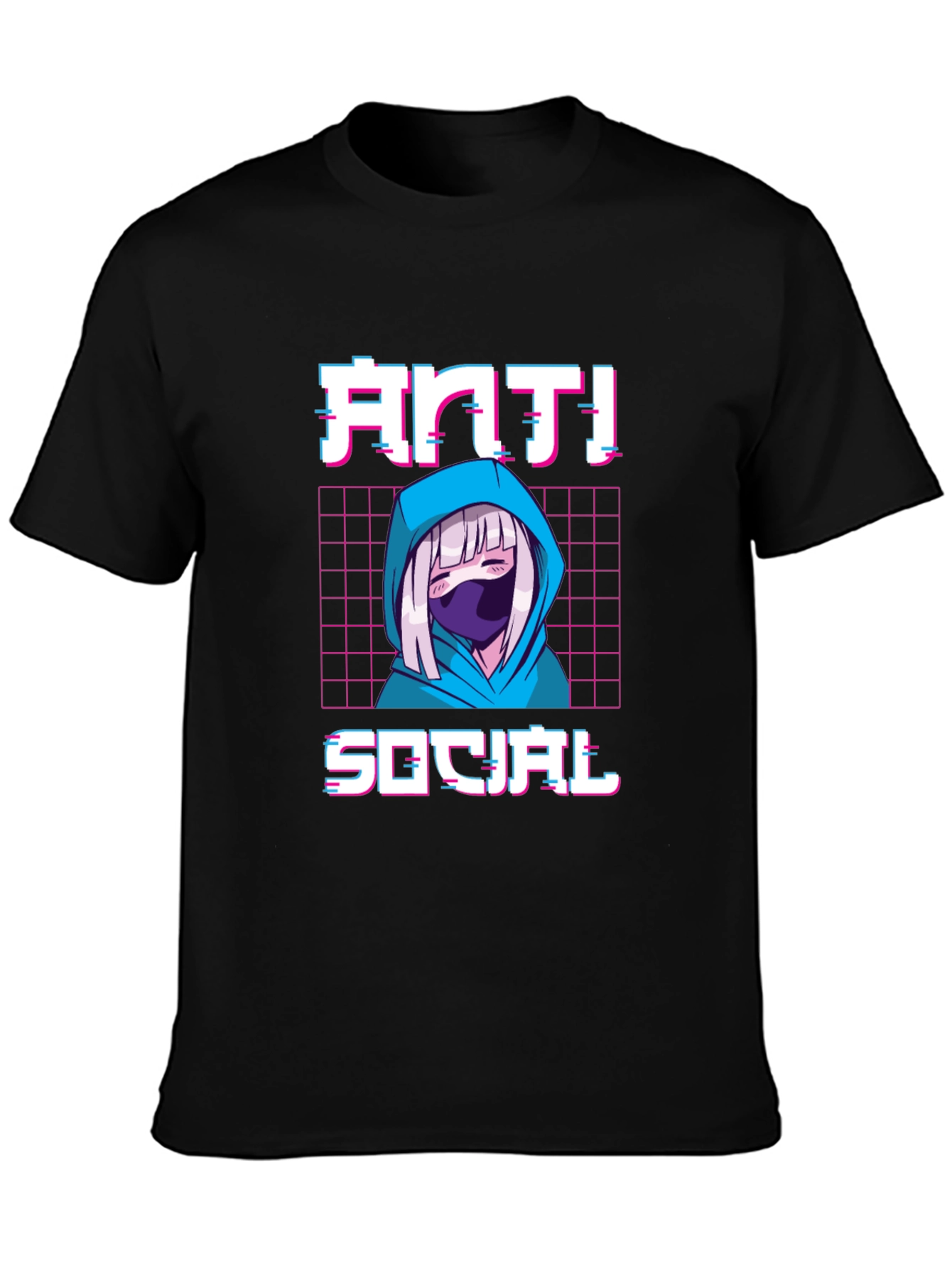 Anti Social Anime T-Shirt
