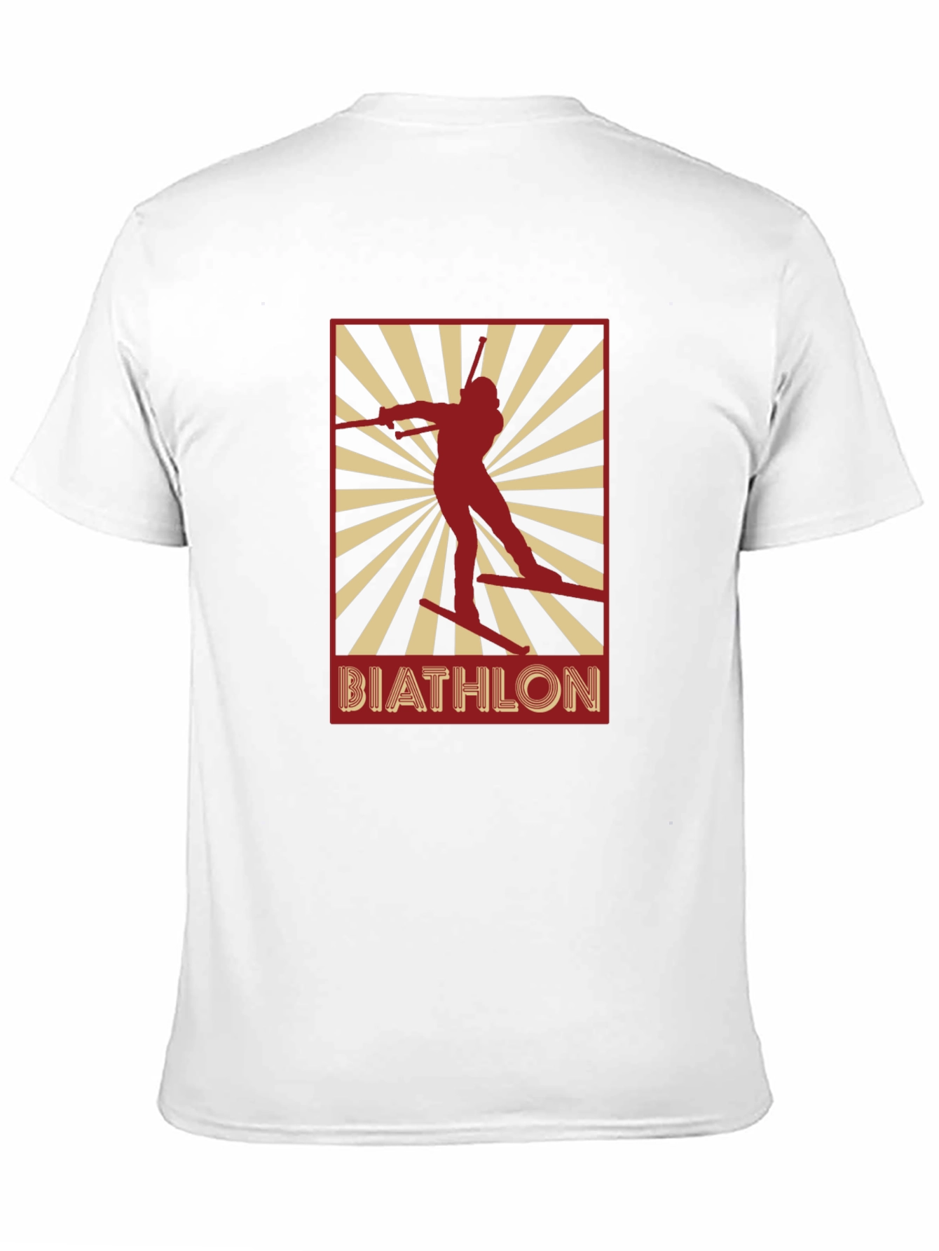 Biathlon Graphic T-Shirt - Black Unisex Tee