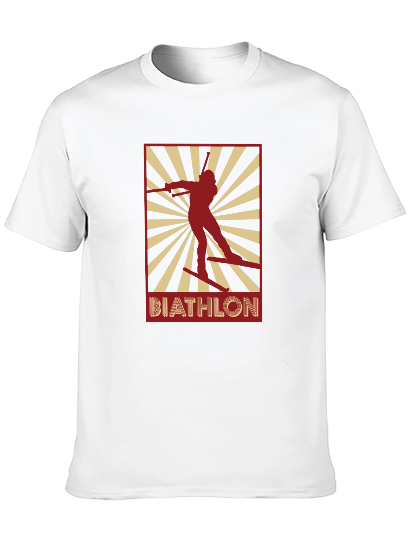 Biathlon Graphic T-Shirt - Black Unisex Tee