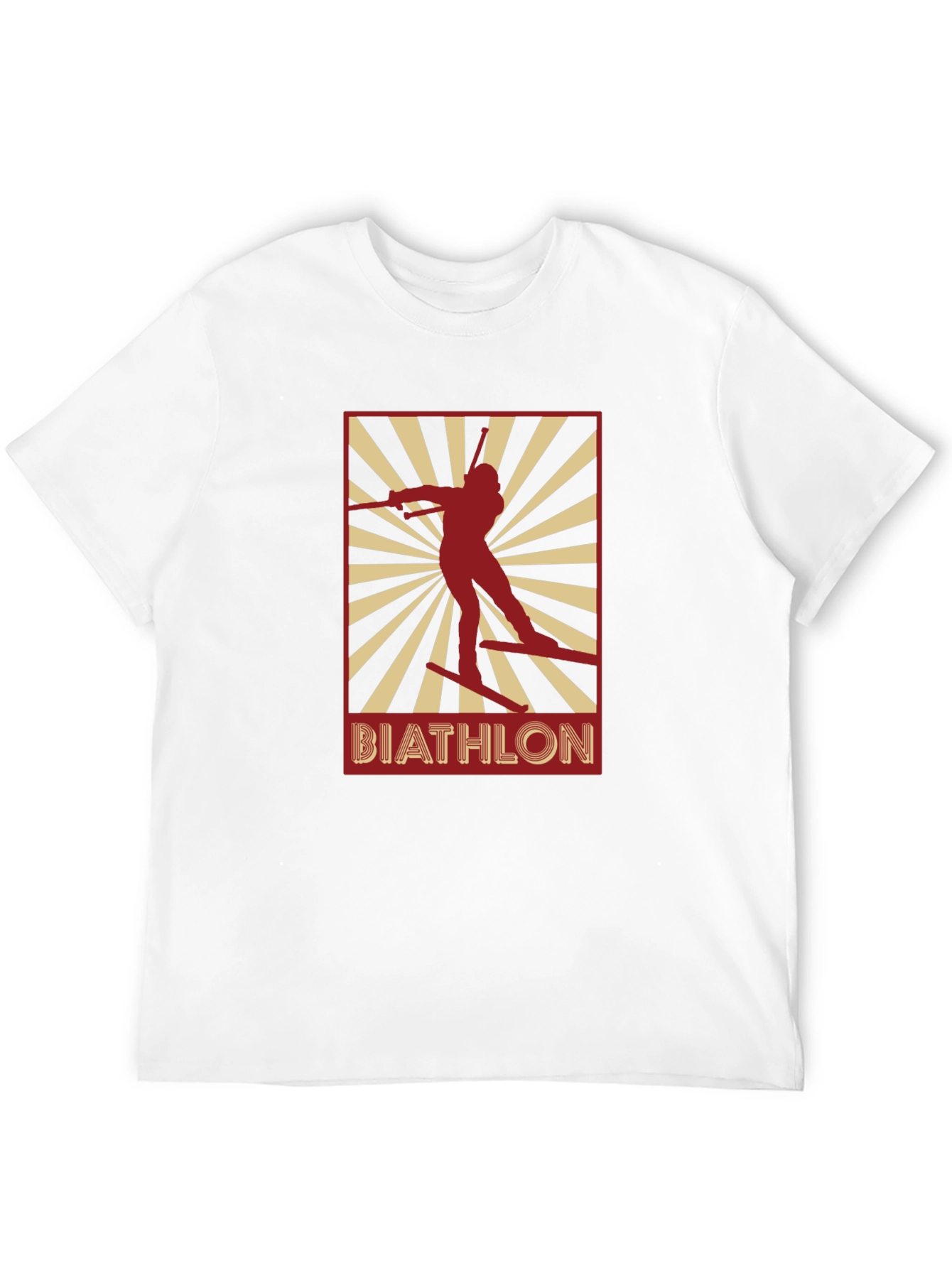 Biathlon Graphic T-Shirt - Black Unisex Tee