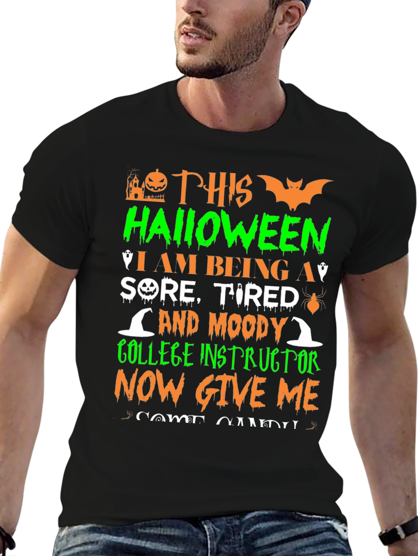Halloween College Instructor T-Shirt