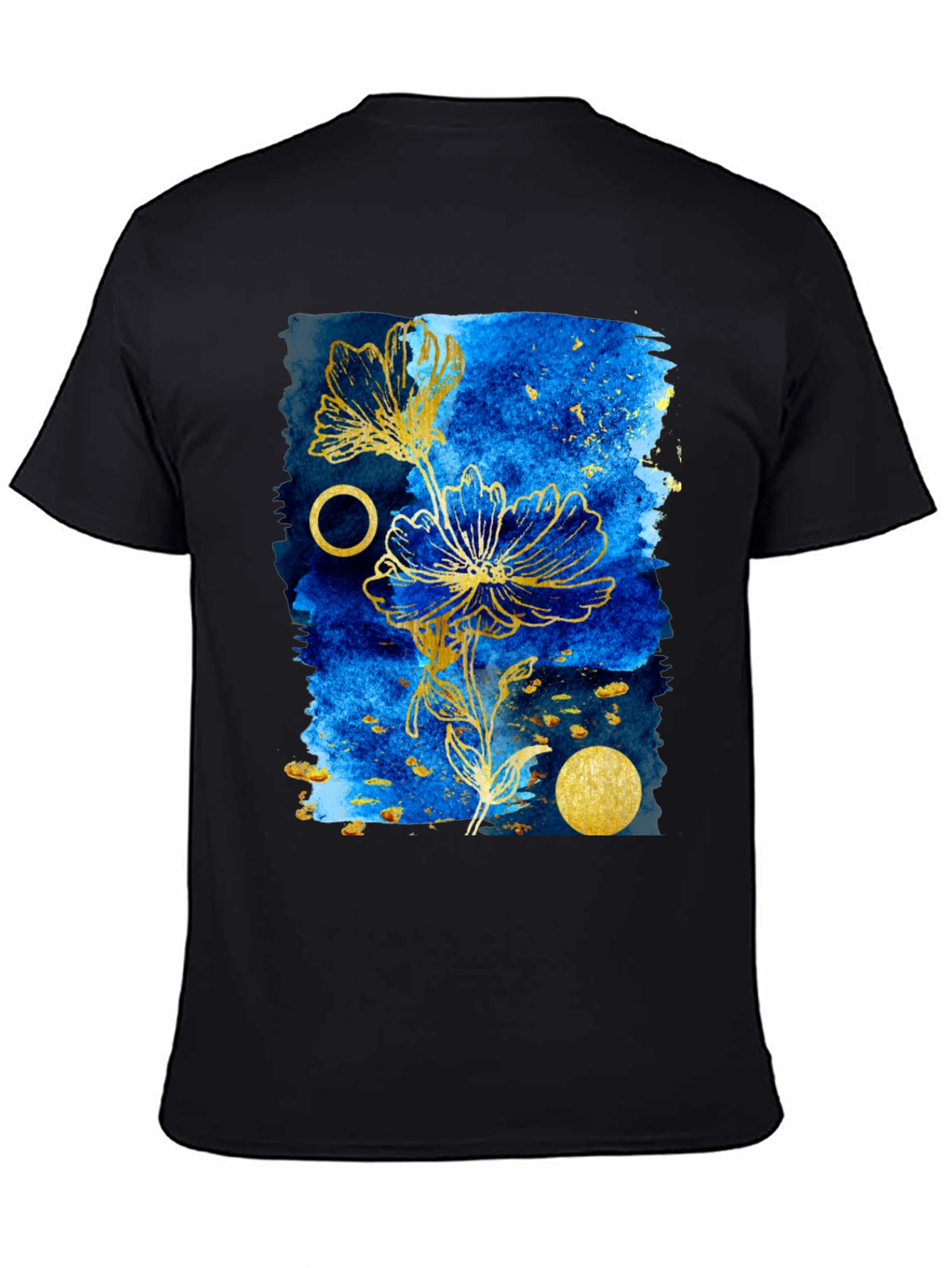 Floral Galaxy Print Tee